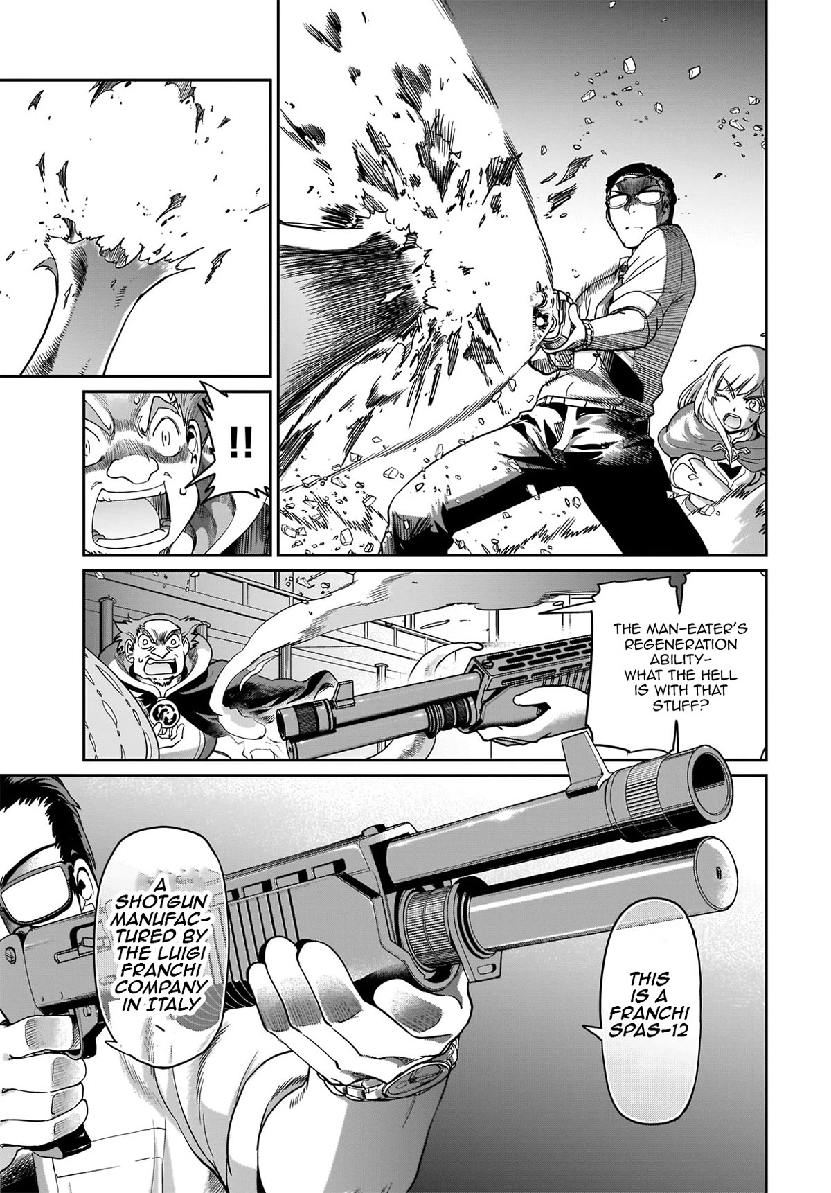 The Gunner's Life of a Middle-aged Man Summoned to Another World and Armed With a Rifle Chapter 3 page 16 - Chapter 3: Your Average Salaryman