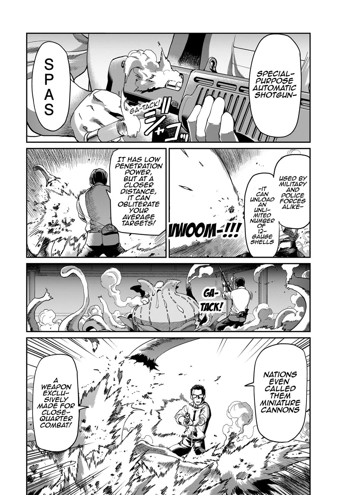 The Gunner's Life of a Middle-aged Man Summoned to Another World and Armed With a Rifle Chapter 3 page 17 - Chapter 3: Your Average Salaryman