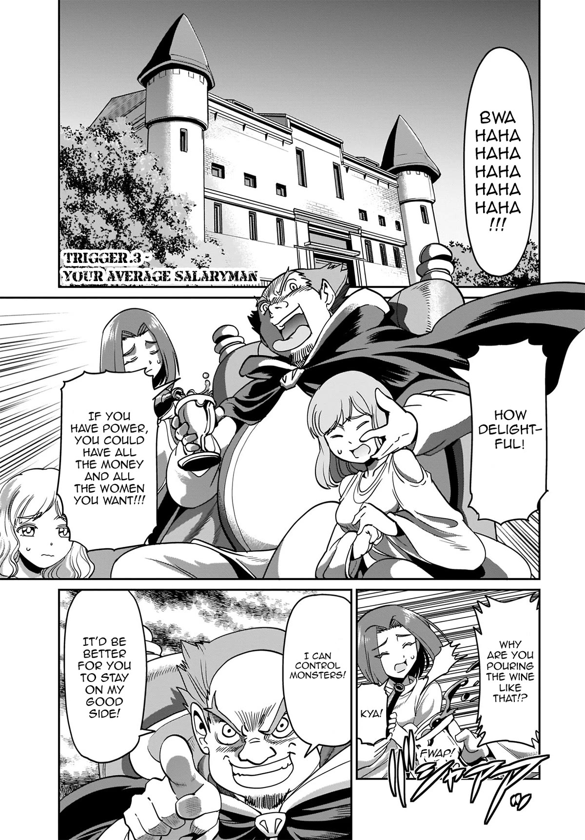 The Gunner's Life of a Middle-aged Man Summoned to Another World and Armed With a Rifle Chapter 3 page 2 - Chapter 3: Your Average Salaryman
