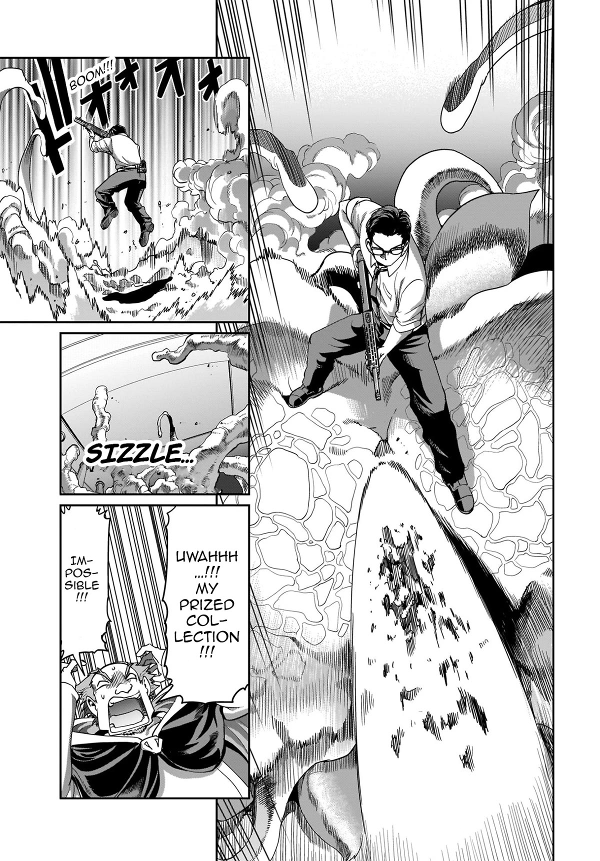 The Gunner's Life of a Middle-aged Man Summoned to Another World and Armed With a Rifle Chapter 3 page 20 - Chapter 3: Your Average Salaryman