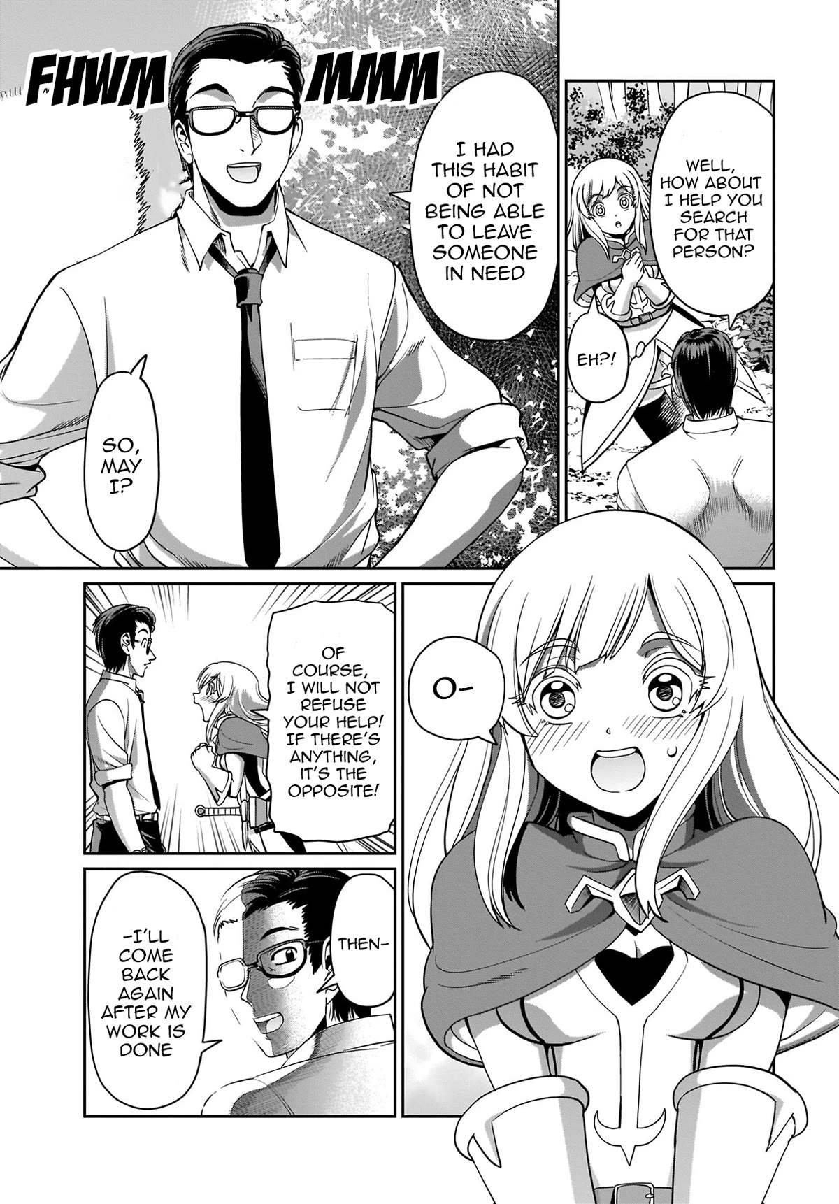 The Gunner's Life of a Middle-aged Man Summoned to Another World and Armed With a Rifle Chapter 3 page 24 - Chapter 3: Your Average Salaryman