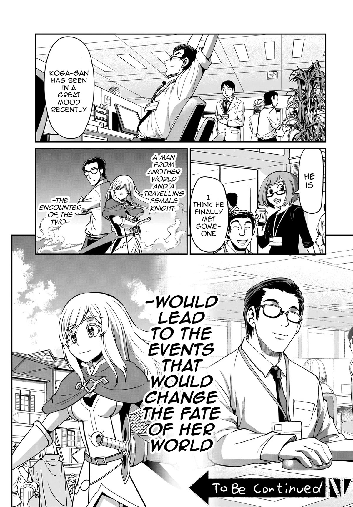 The Gunner's Life of a Middle-aged Man Summoned to Another World and Armed With a Rifle Chapter 3 page 26 - Chapter 3: Your Average Salaryman