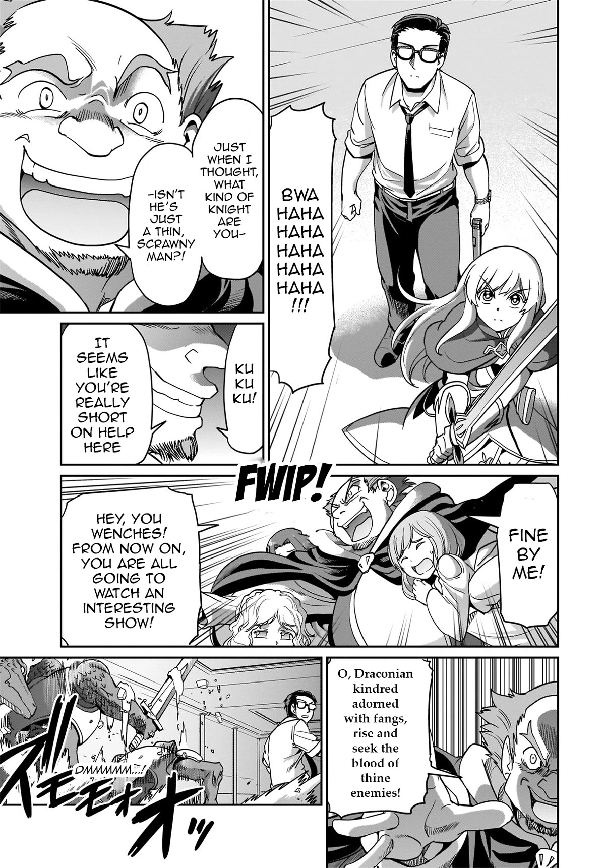 The Gunner's Life of a Middle-aged Man Summoned to Another World and Armed With a Rifle Chapter 3 page 4 - Chapter 3: Your Average Salaryman