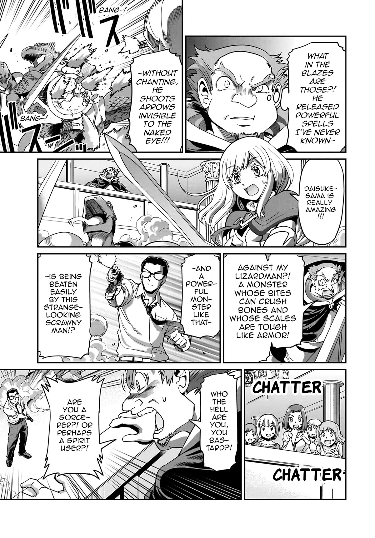 The Gunner's Life of a Middle-aged Man Summoned to Another World and Armed With a Rifle Chapter 3 page 8 - Chapter 3: Your Average Salaryman