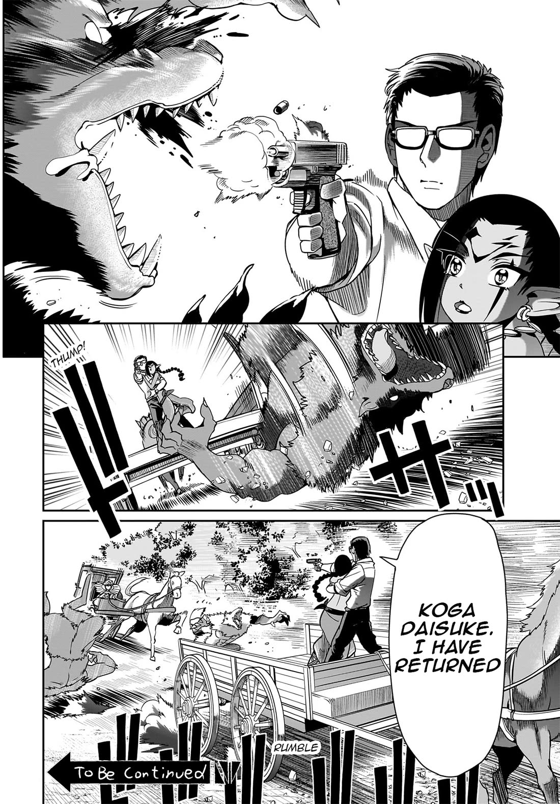The Gunner's Life of a Middle-aged Man Summoned to Another World and Armed With a Rifle Chapter 31 page 21 - Chapter 31: Memento