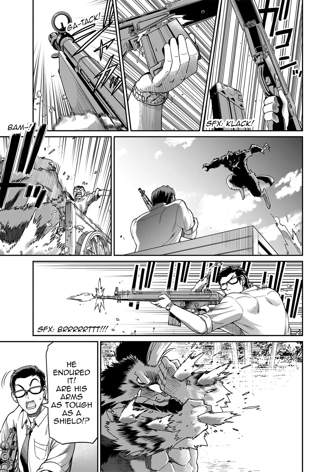 The Gunner's Life of a Middle-aged Man Summoned to Another World and Armed With a Rifle Chapter 32 page 12 - Chapter 32: Return