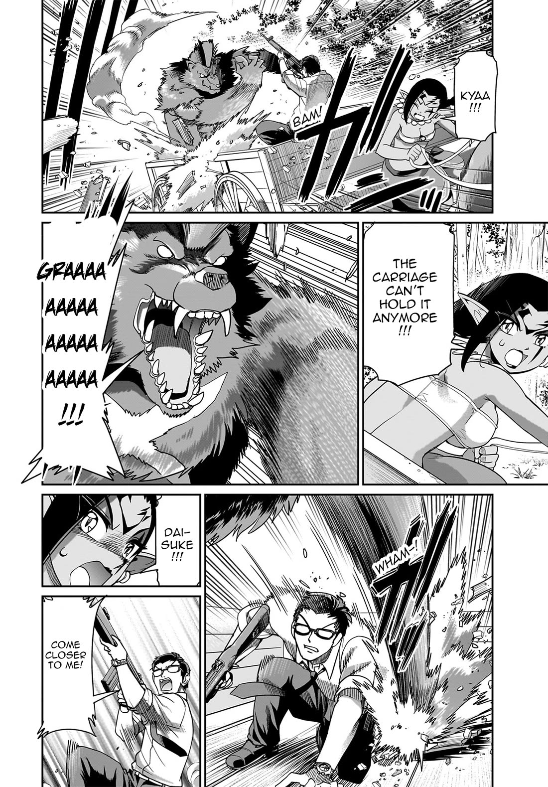 The Gunner's Life of a Middle-aged Man Summoned to Another World and Armed With a Rifle Chapter 32 page 13 - Chapter 32: Return