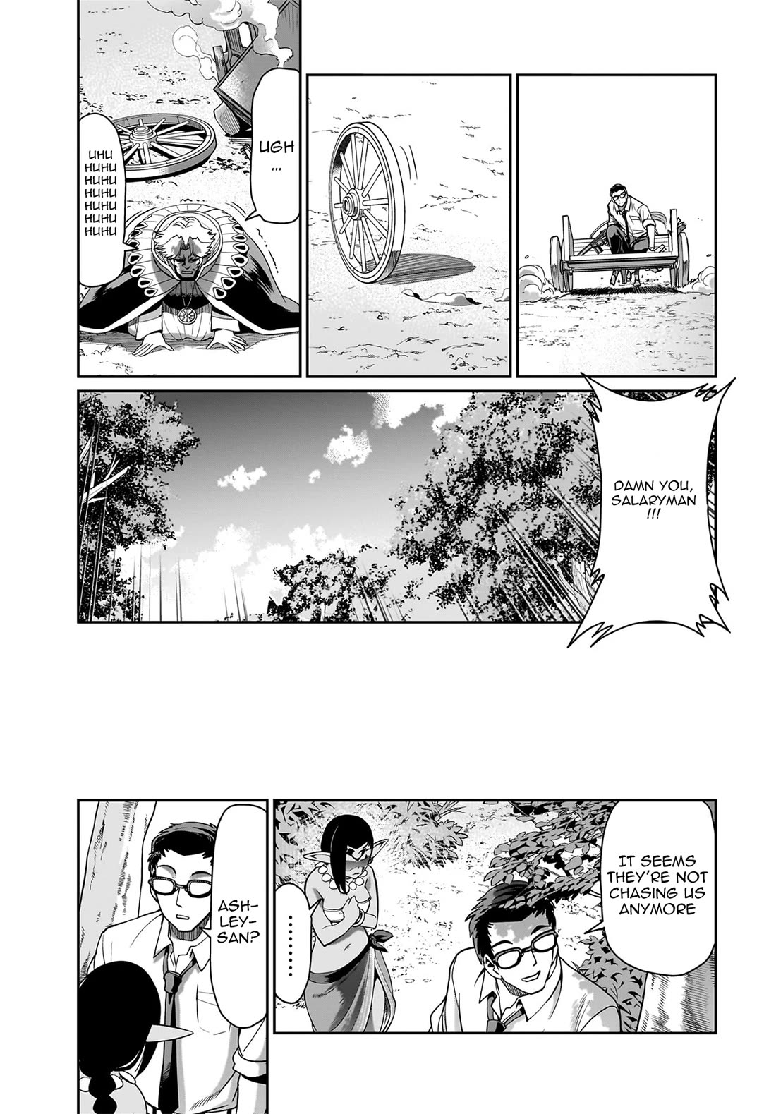 The Gunner's Life of a Middle-aged Man Summoned to Another World and Armed With a Rifle Chapter 32 page 16 - Chapter 32: Return