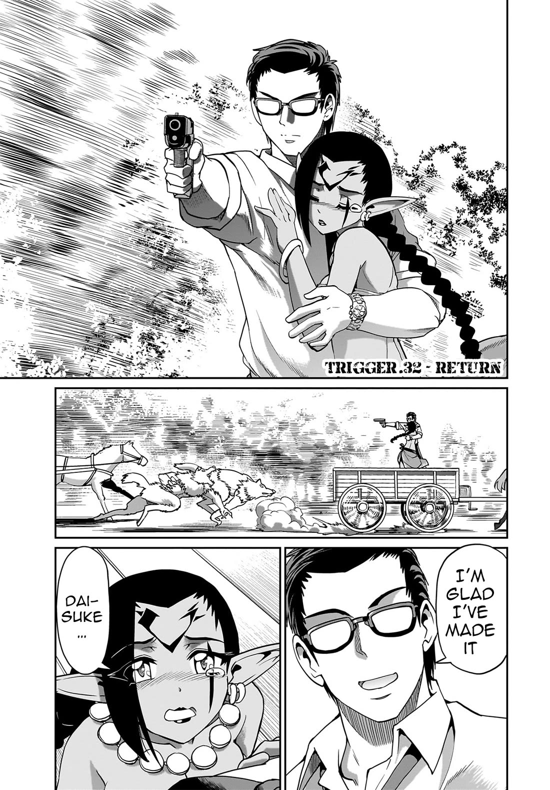 The Gunner's Life of a Middle-aged Man Summoned to Another World and Armed With a Rifle Chapter 32 page 2 - Chapter 32: Return