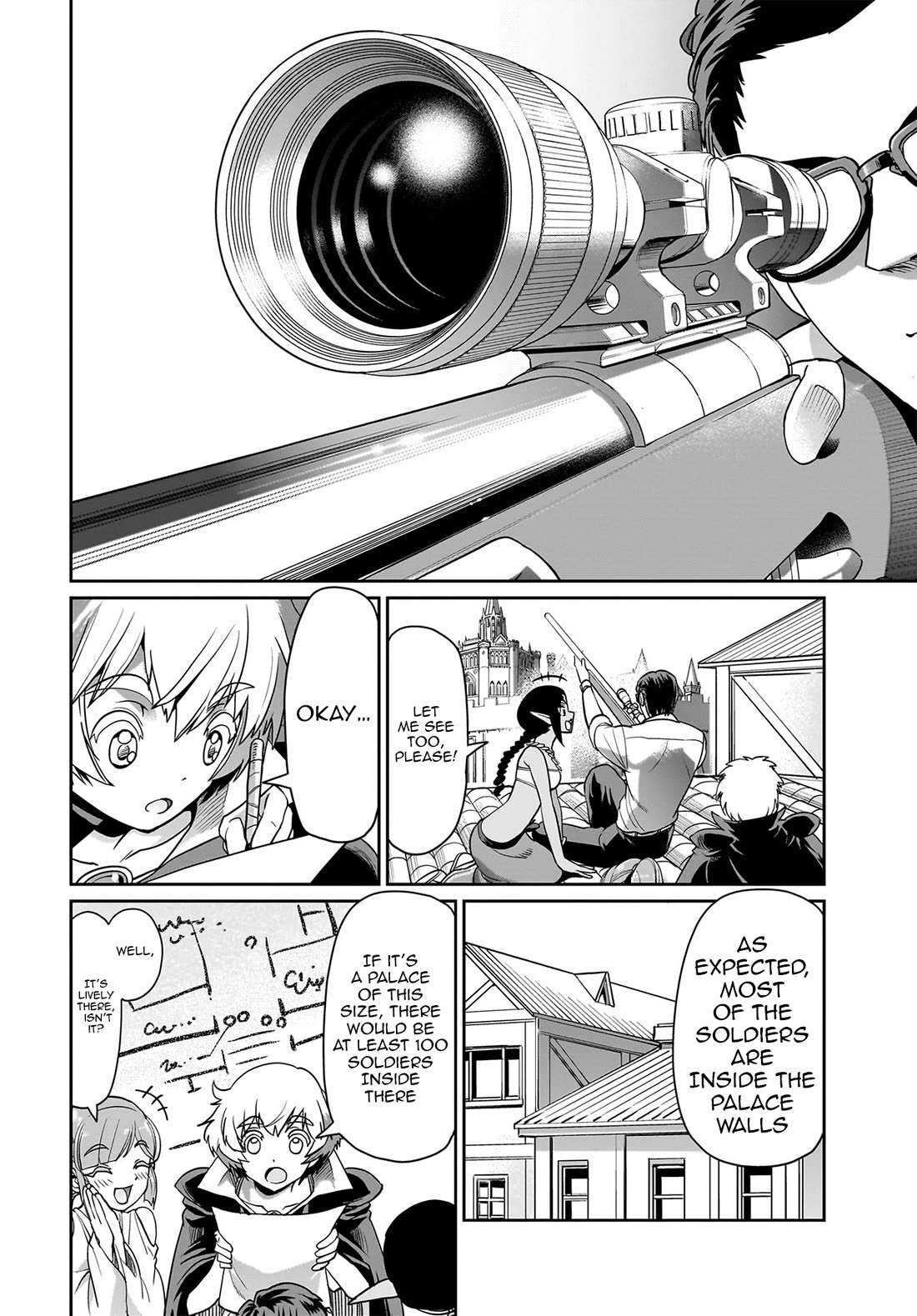The Gunner's Life of a Middle-aged Man Summoned to Another World and Armed With a Rifle Chapter 35 page 3 - Chapter 35: Lena Rescue Plan