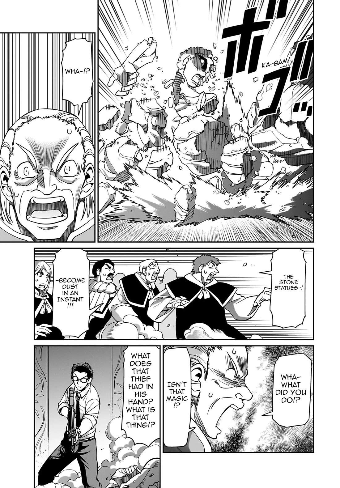 The Gunner's Life of a Middle-aged Man Summoned to Another World and Armed With a Rifle Chapter 37 page 12 - Chapter 37: Daisuke vs Glenn