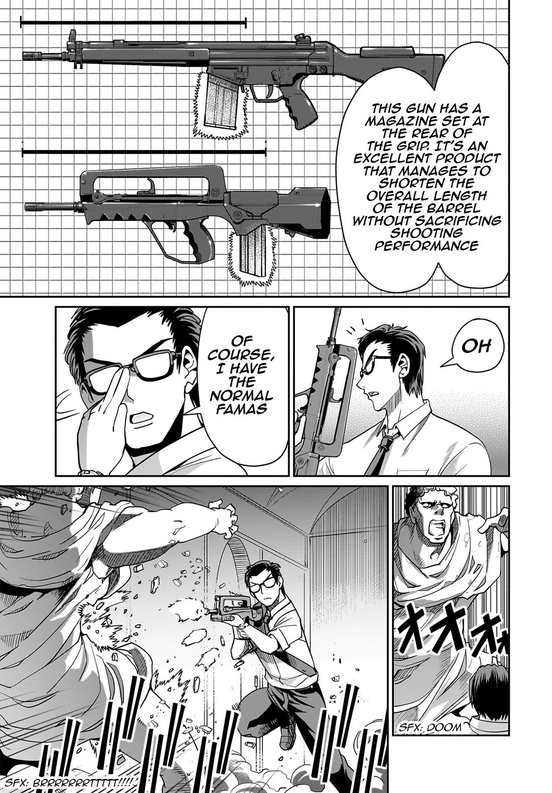 The Gunner's Life of a Middle-aged Man Summoned to Another World and Armed With a Rifle Chapter 37 page 14 - Chapter 37: Daisuke vs Glenn