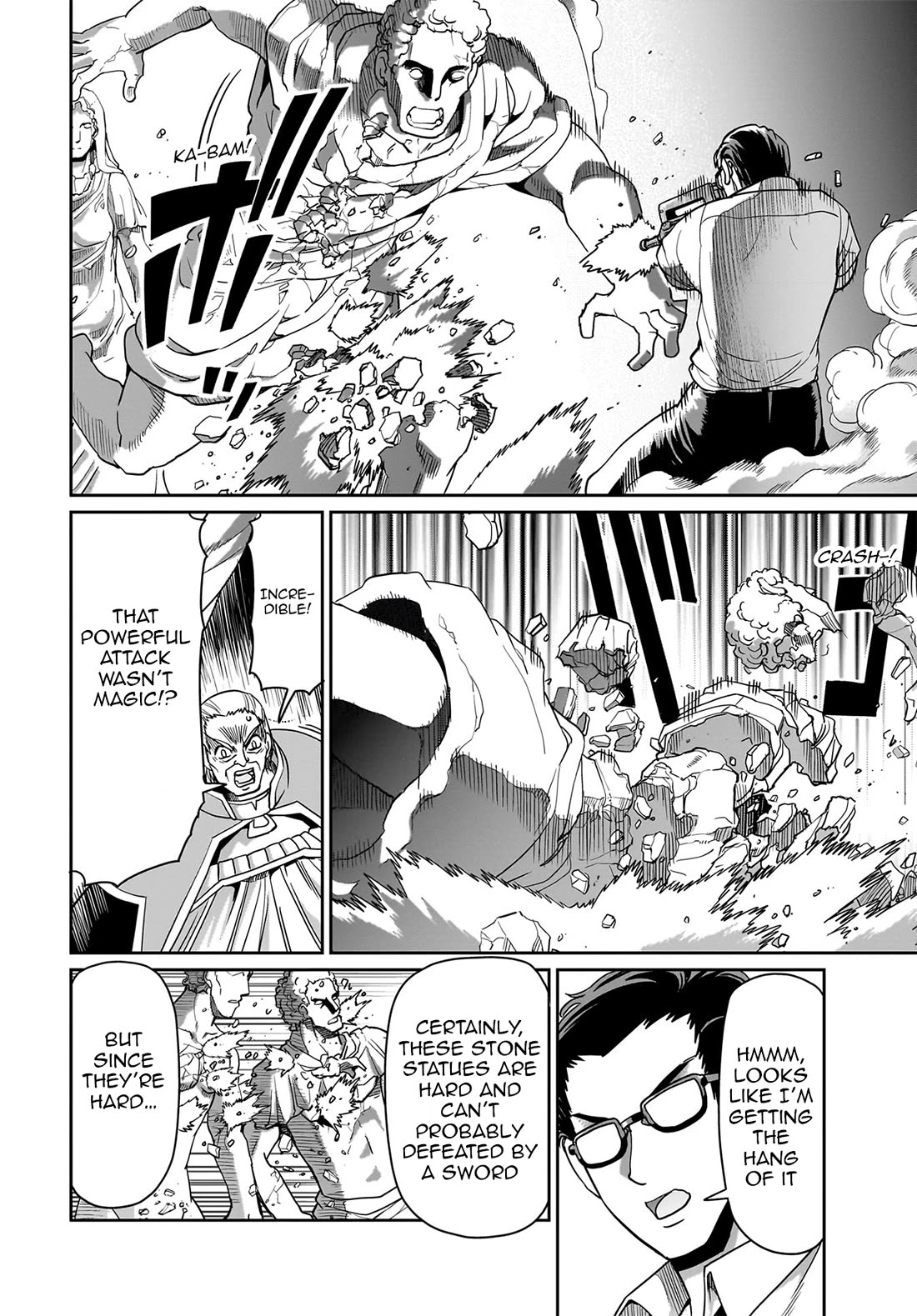 The Gunner's Life of a Middle-aged Man Summoned to Another World and Armed With a Rifle Chapter 37 page 15 - Chapter 37: Daisuke vs Glenn