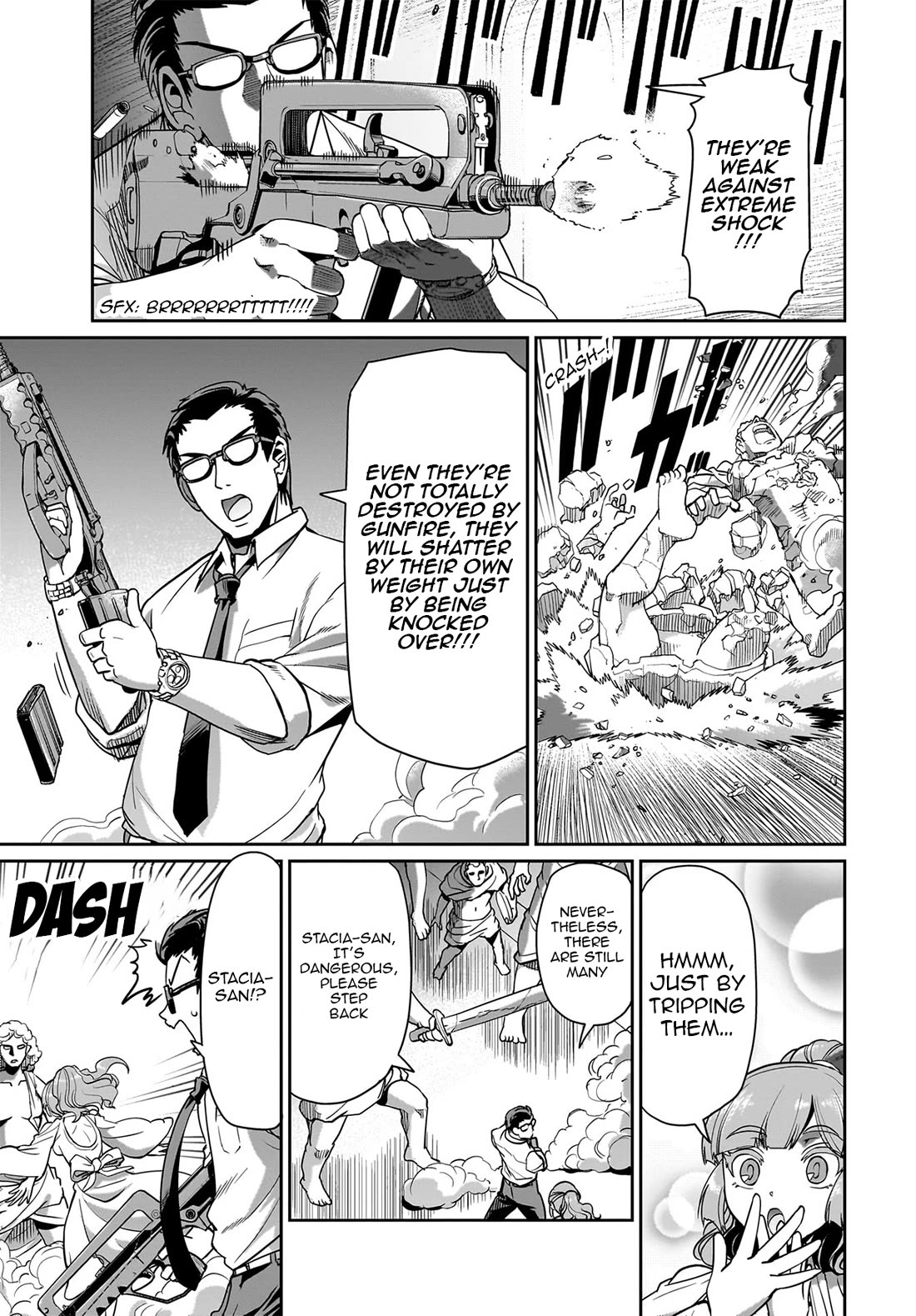 The Gunner's Life of a Middle-aged Man Summoned to Another World and Armed With a Rifle Chapter 37 page 16 - Chapter 37: Daisuke vs Glenn
