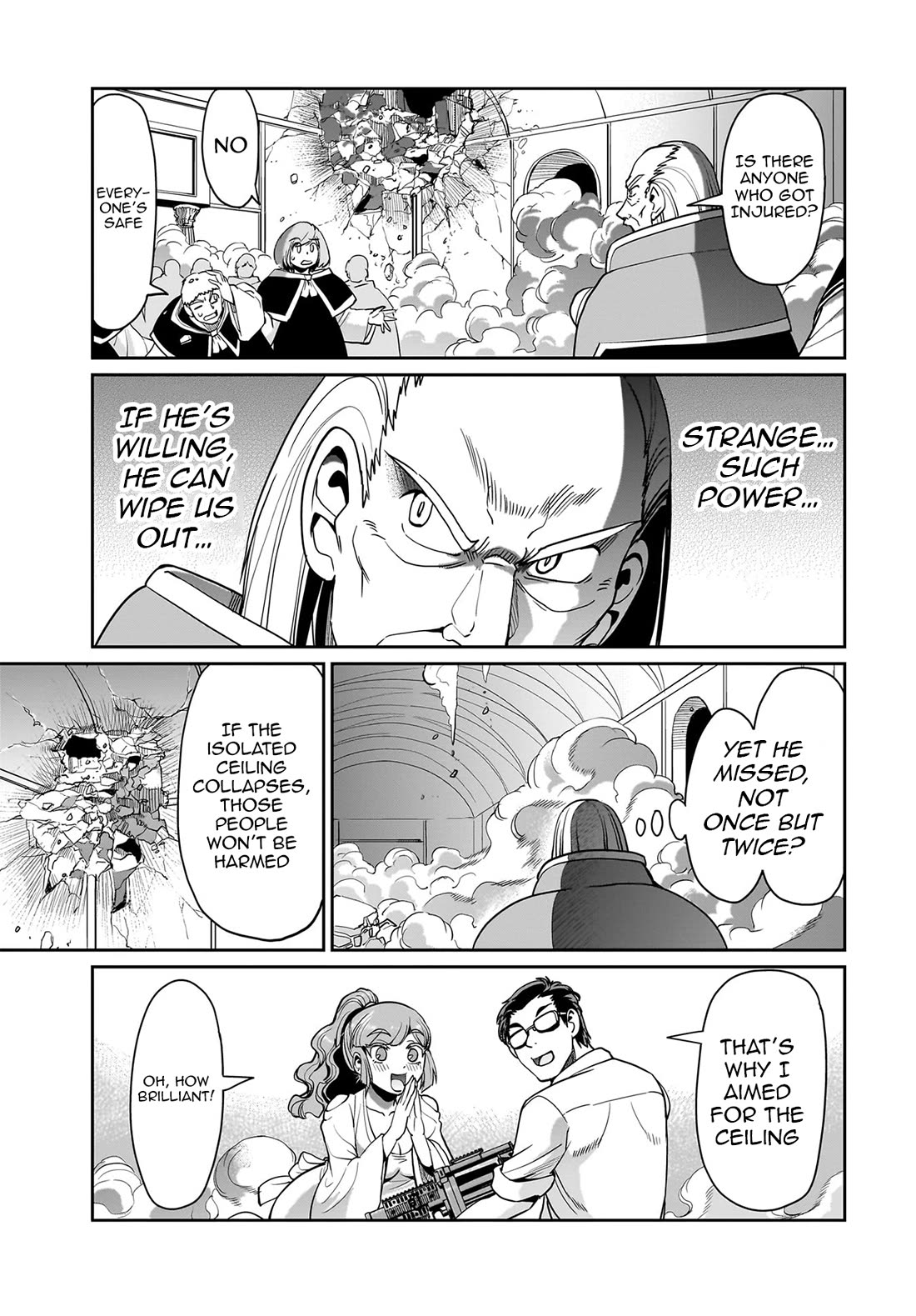 The Gunner's Life of a Middle-aged Man Summoned to Another World and Armed With a Rifle Chapter 38 page 16 - Chapter 38: Stacia's Protection