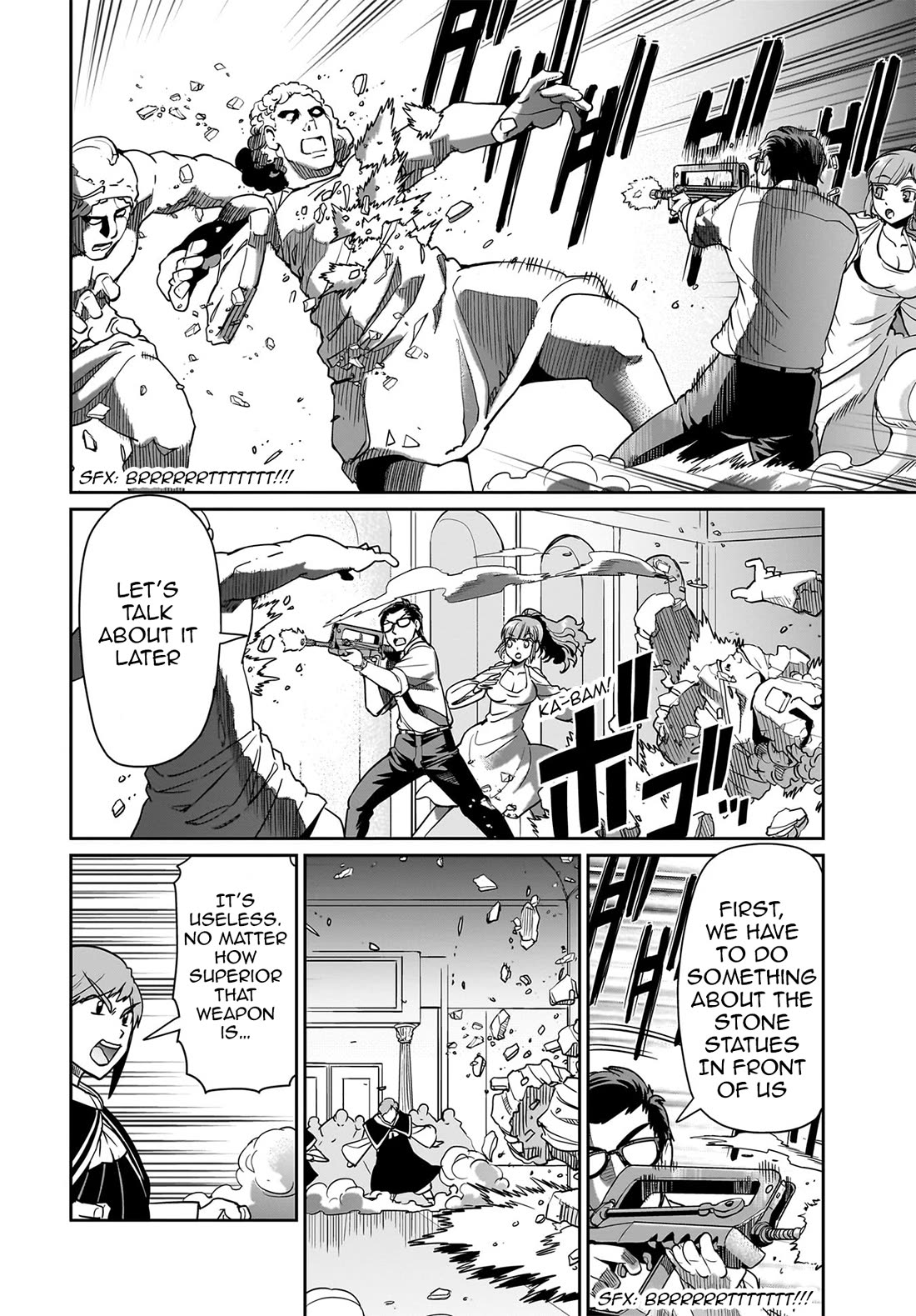 The Gunner's Life of a Middle-aged Man Summoned to Another World and Armed With a Rifle Chapter 38 page 5 - Chapter 38: Stacia's Protection