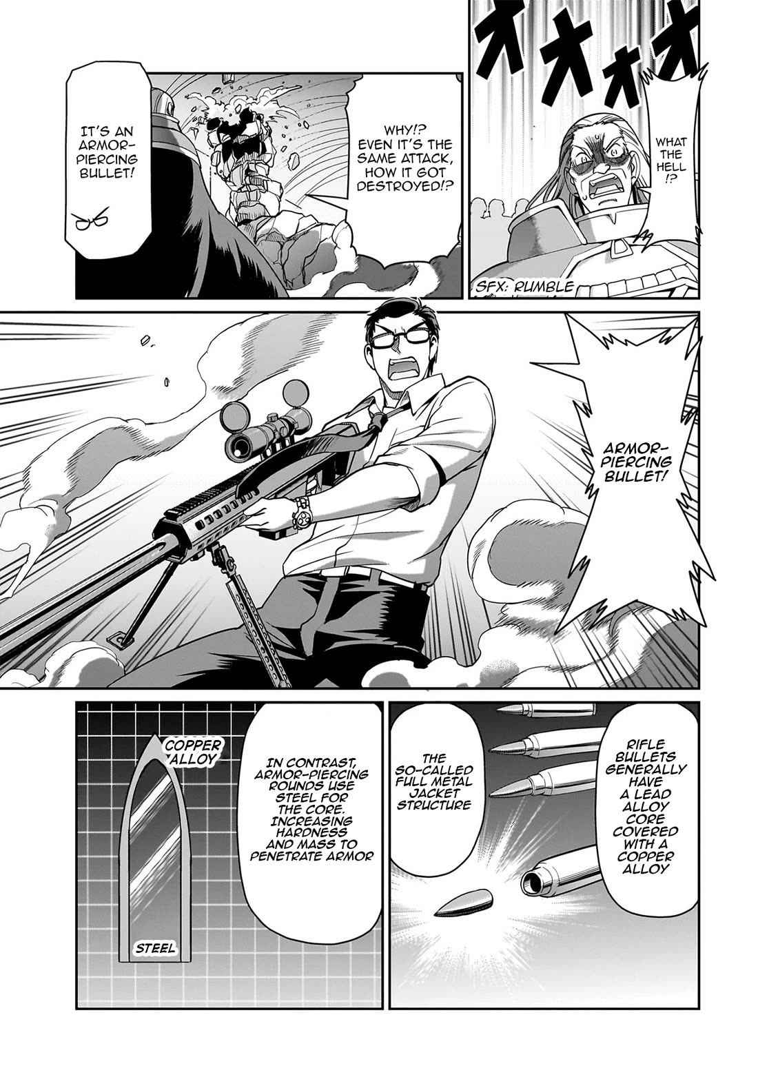 The Gunner's Life of a Middle-aged Man Summoned to Another World and Armed With a Rifle Chapter 39 page 14 - Chapter 39: Battle of the Adults