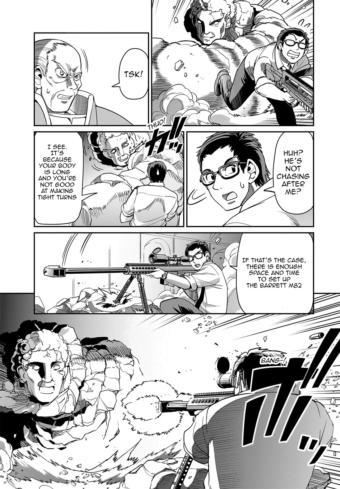 The Gunner's Life of a Middle-aged Man Summoned to Another World and Armed With a Rifle Chapter 39 page 8 - Chapter 39: Battle of the Adults