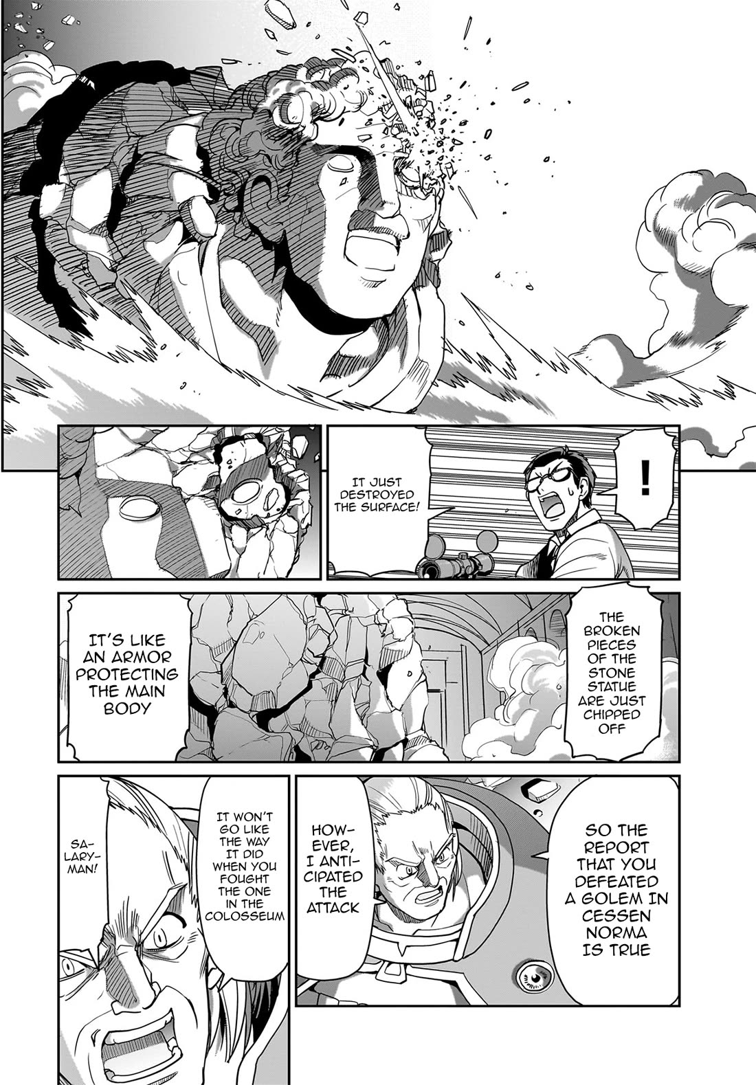 The Gunner's Life of a Middle-aged Man Summoned to Another World and Armed With a Rifle Chapter 39 page 9 - Chapter 39: Battle of the Adults