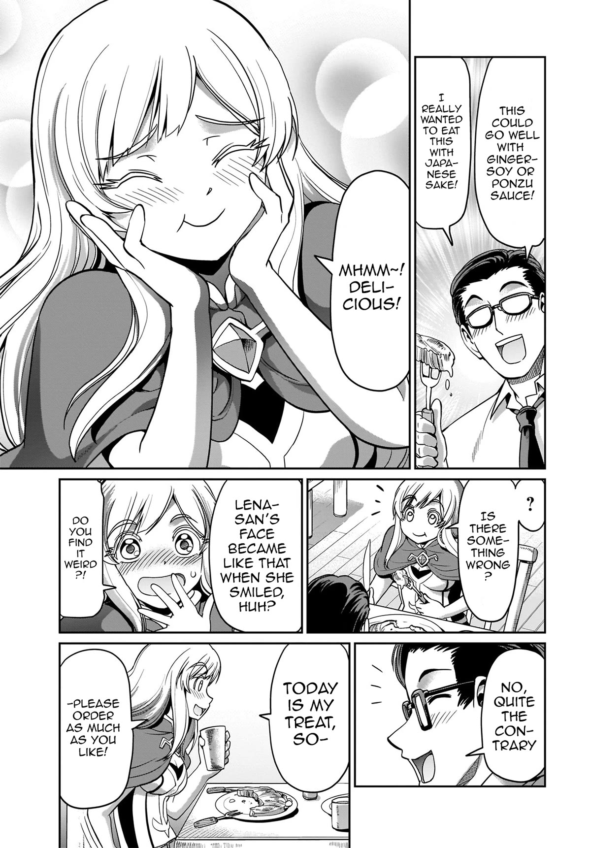 The Gunner's Life of a Middle-aged Man Summoned to Another World and Armed With a Rifle Chapter 4 page 10 - Chapter 4: Meeting in the Port City