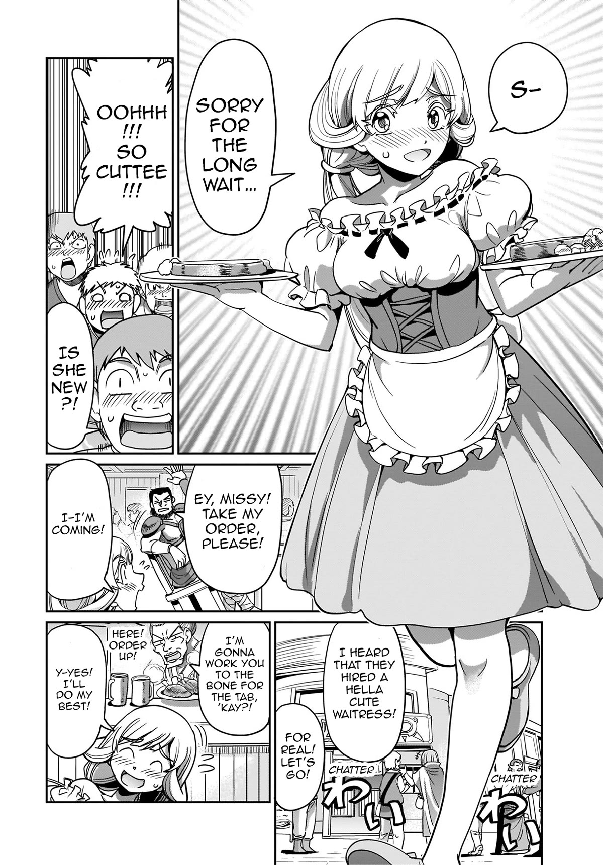 The Gunner's Life of a Middle-aged Man Summoned to Another World and Armed With a Rifle Chapter 4 page 13 - Chapter 4: Meeting in the Port City