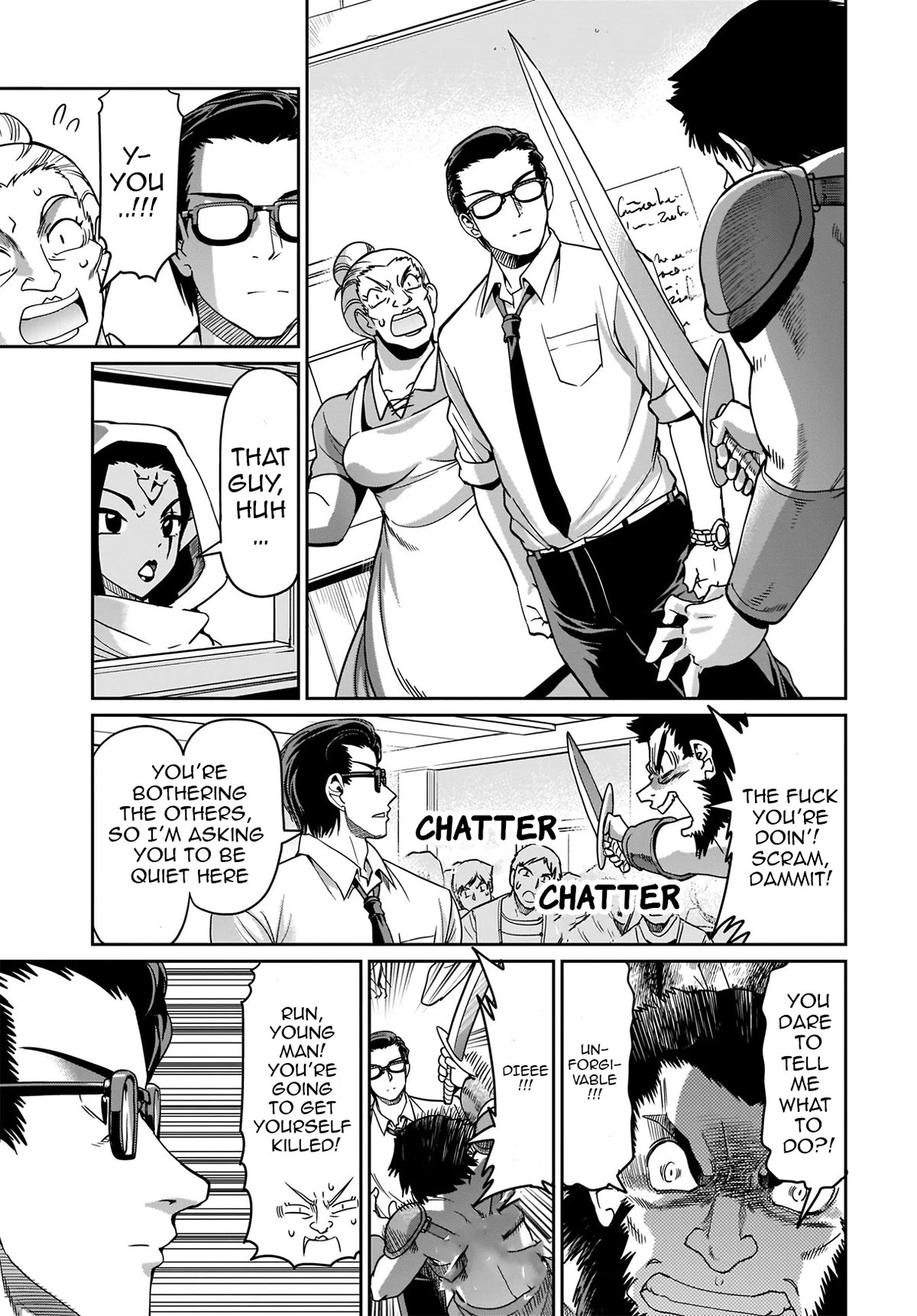 The Gunner's Life of a Middle-aged Man Summoned to Another World and Armed With a Rifle Chapter 4 page 16 - Chapter 4: Meeting in the Port City