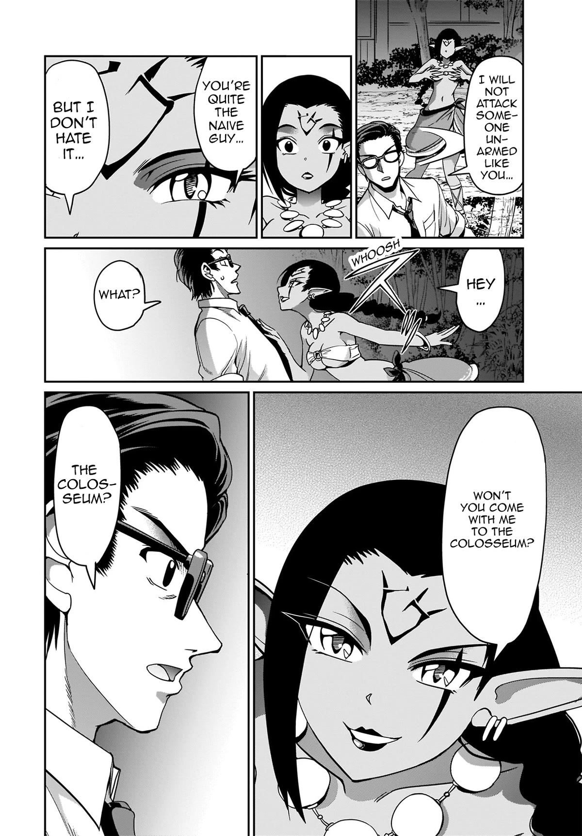The Gunner's Life of a Middle-aged Man Summoned to Another World and Armed With a Rifle Chapter 4 page 21 - Chapter 4: Meeting in the Port City