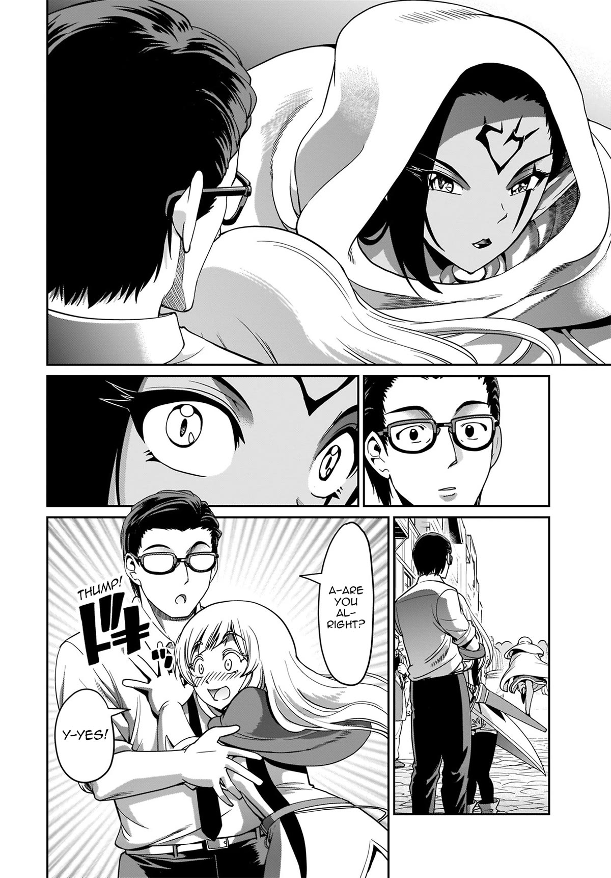 The Gunner's Life of a Middle-aged Man Summoned to Another World and Armed With a Rifle Chapter 4 page 7 - Chapter 4: Meeting in the Port City