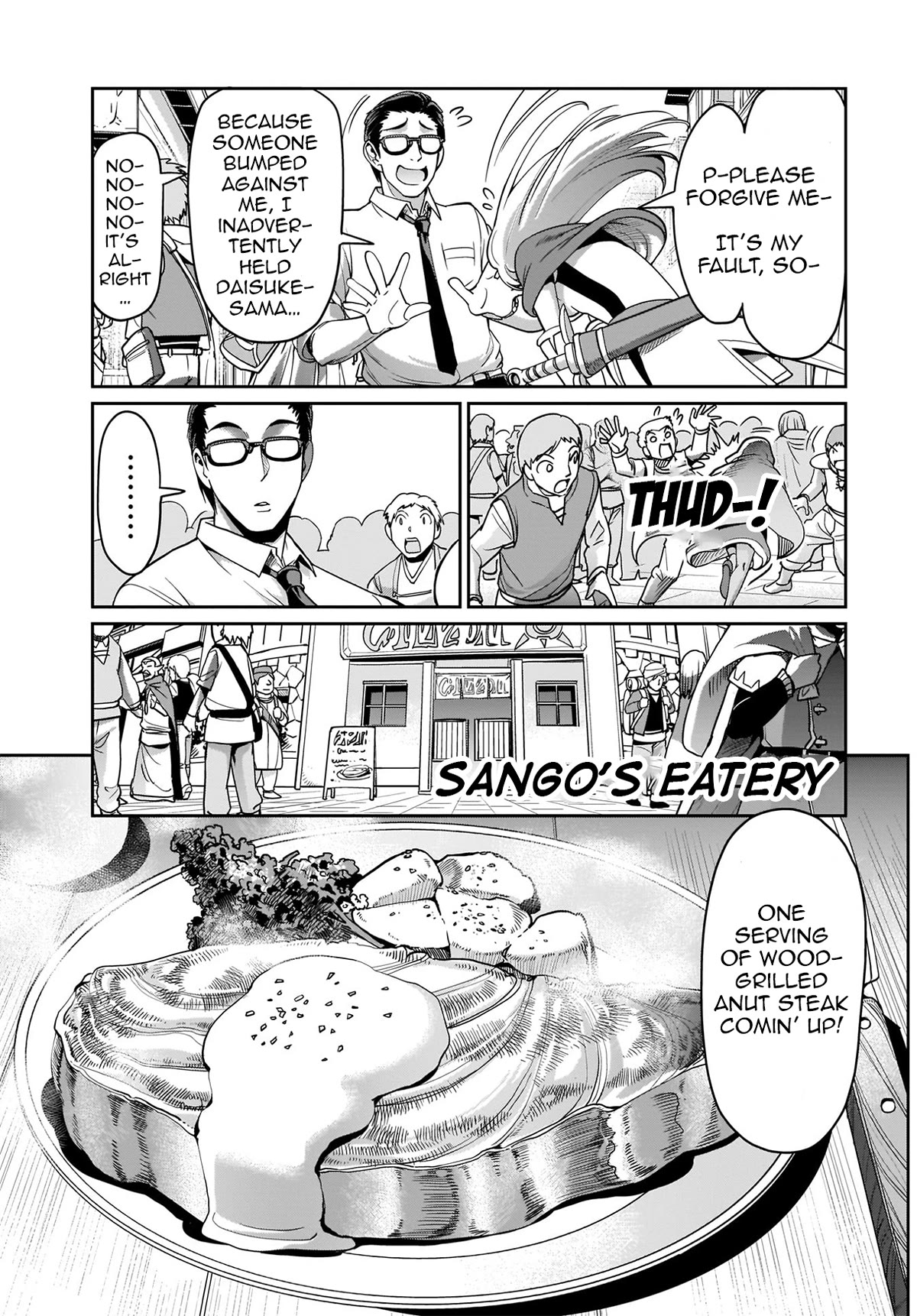 The Gunner's Life of a Middle-aged Man Summoned to Another World and Armed With a Rifle Chapter 4 page 8 - Chapter 4: Meeting in the Port City