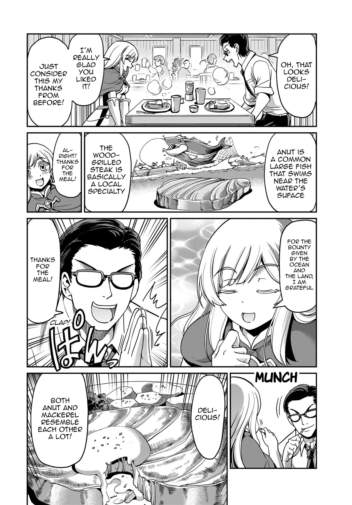 The Gunner's Life of a Middle-aged Man Summoned to Another World and Armed With a Rifle Chapter 4 page 9 - Chapter 4: Meeting in the Port City