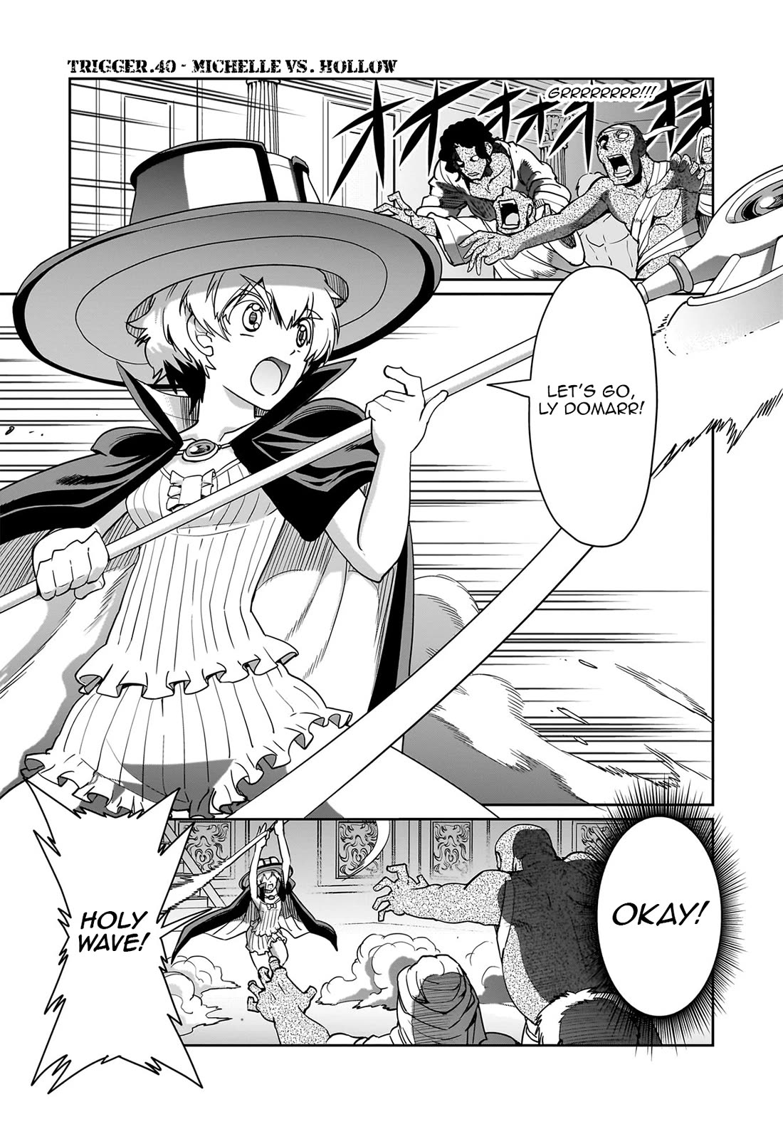 The Gunner's Life of a Middle-aged Man Summoned to Another World and Armed With a Rifle Chapter 40 page 2 - Chapter 40: Michelle Vs. Hollow
