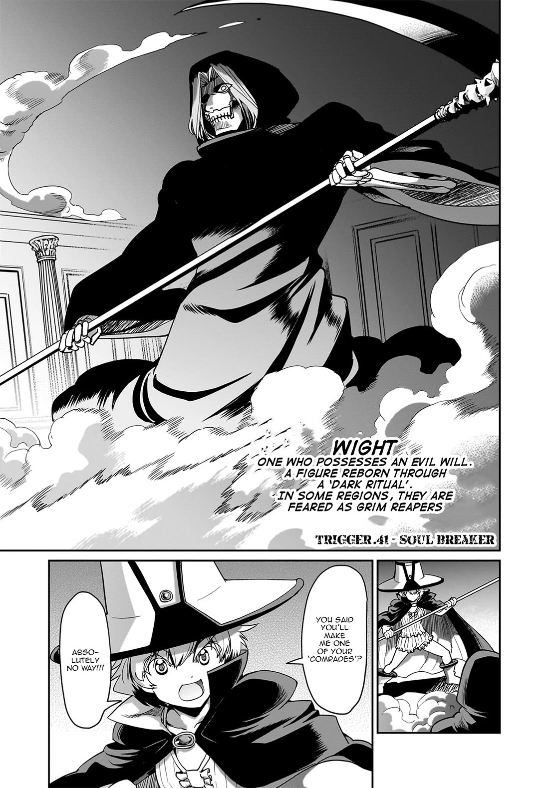 The Gunner's Life of a Middle-aged Man Summoned to Another World and Armed With a Rifle Chapter 41 page 2 - Chapter 41: Soul Breaker