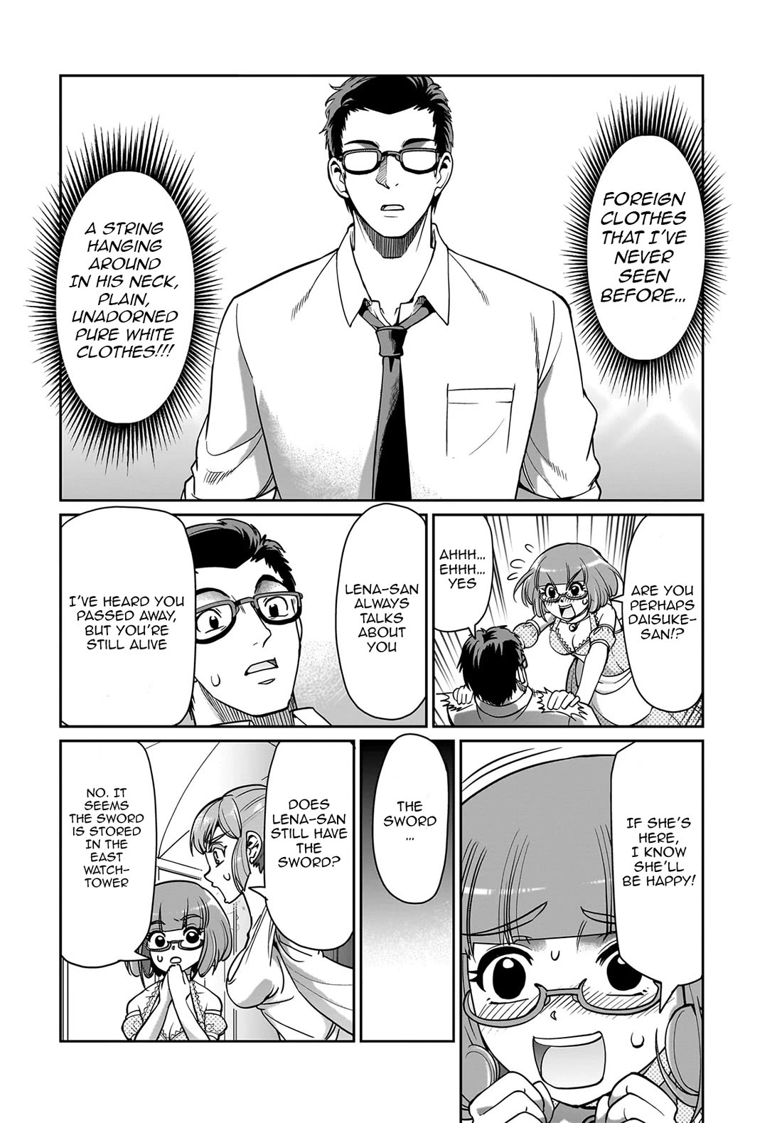 The Gunner's Life of a Middle-aged Man Summoned to Another World and Armed With a Rifle Chapter 43 page 13 - Chapter 43: Discussion