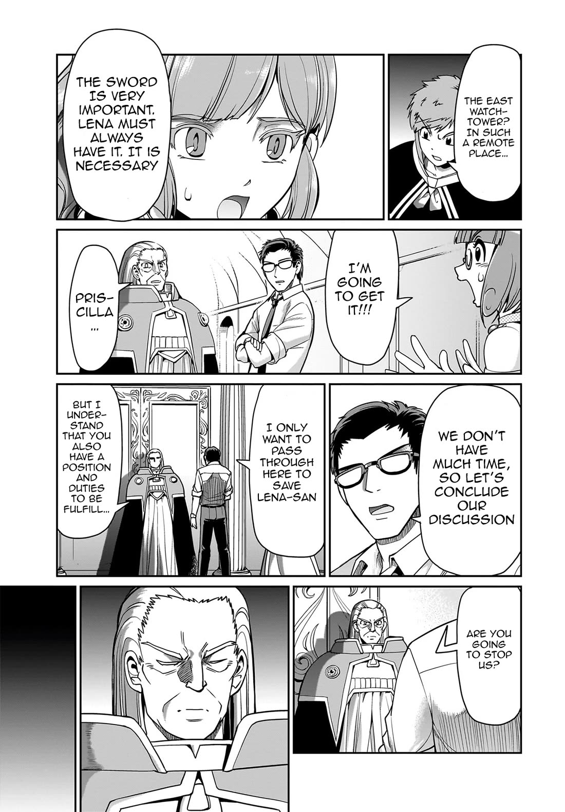 The Gunner's Life of a Middle-aged Man Summoned to Another World and Armed With a Rifle Chapter 43 page 14 - Chapter 43: Discussion