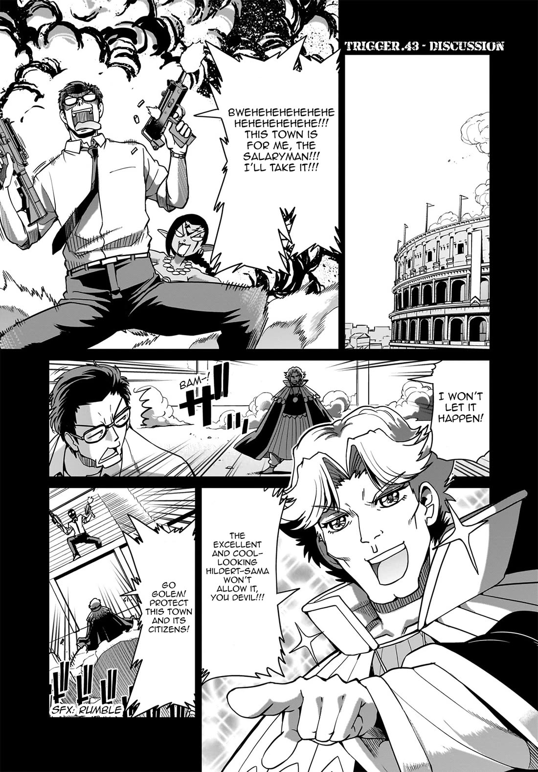 The Gunner's Life of a Middle-aged Man Summoned to Another World and Armed With a Rifle Chapter 43 page 2 - Chapter 43: Discussion
