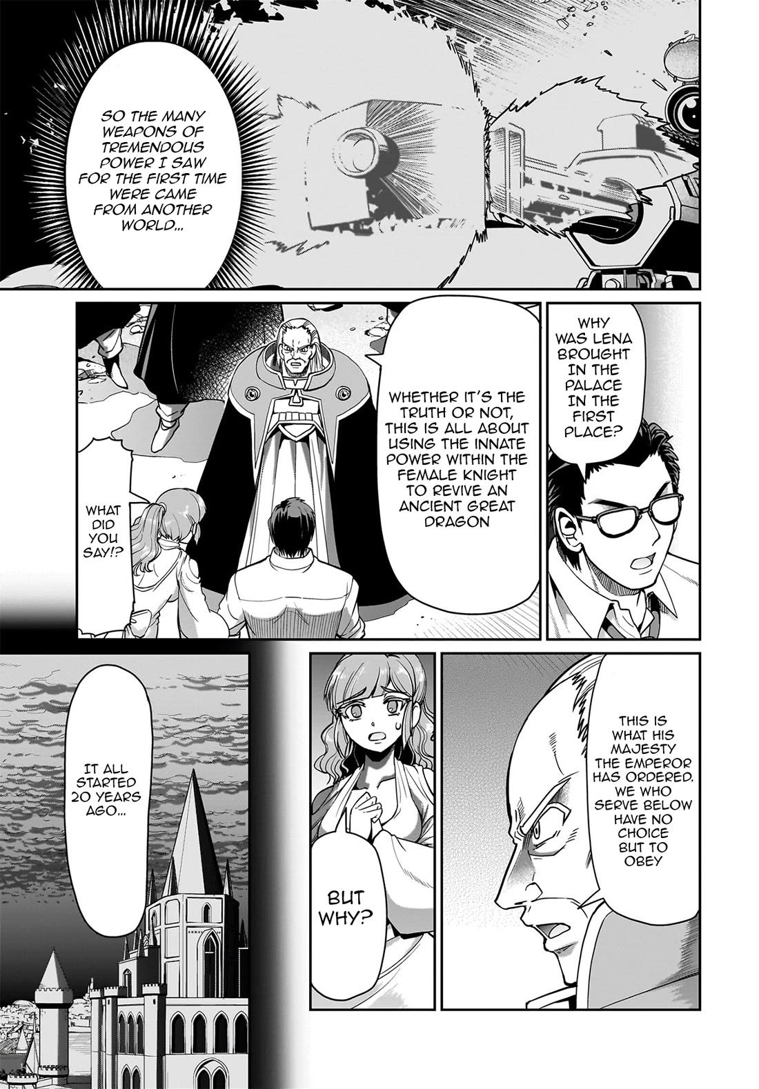 The Gunner's Life of a Middle-aged Man Summoned to Another World and Armed With a Rifle Chapter 43 page 4 - Chapter 43: Discussion