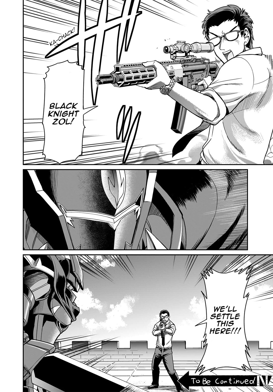 The Gunner's Life of a Middle-aged Man Summoned to Another World and Armed With a Rifle Chapter 48 page 21 - Chapter 48: Rematch