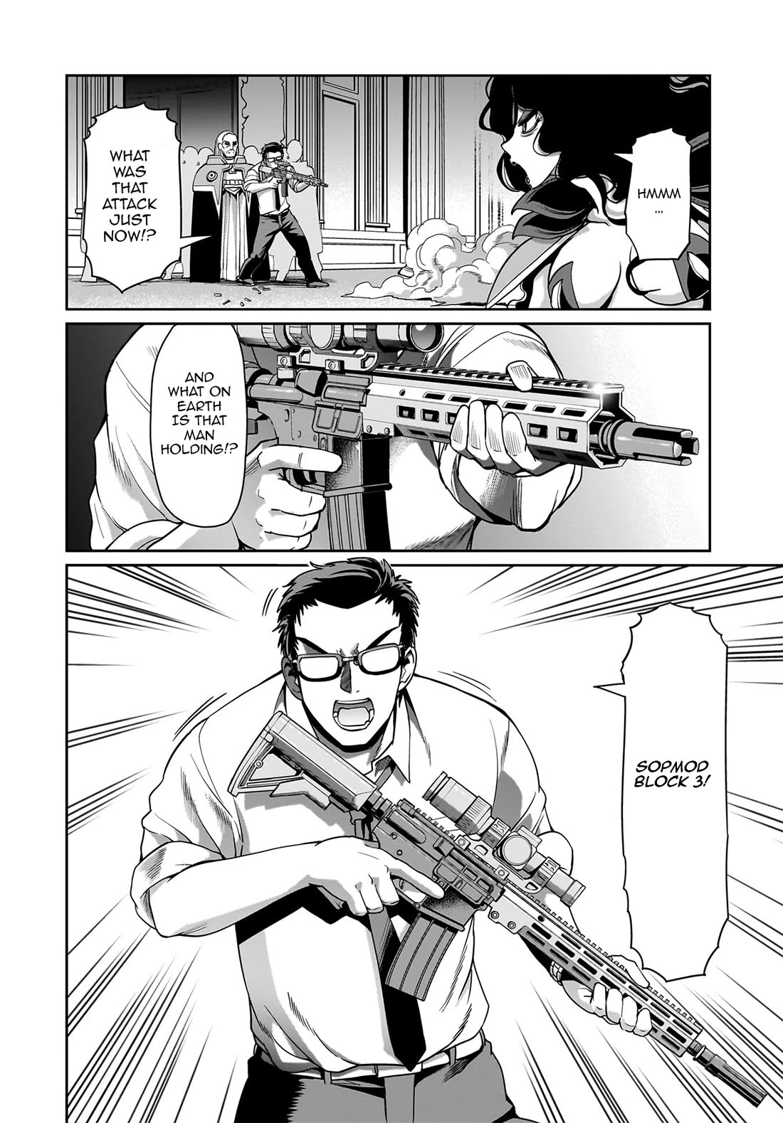 The Gunner's Life of a Middle-aged Man Summoned to Another World and Armed With a Rifle Chapter 48 page 5 - Chapter 48: Rematch