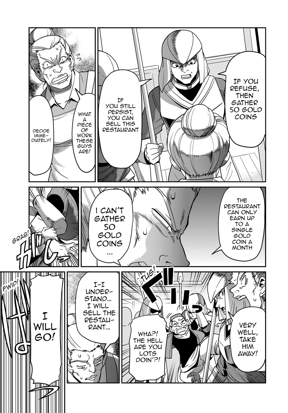 The Gunner's Life of a Middle-aged Man Summoned to Another World and Armed With a Rifle Chapter 5 page 14 - Chapter 5: Invitation to the Colosseum