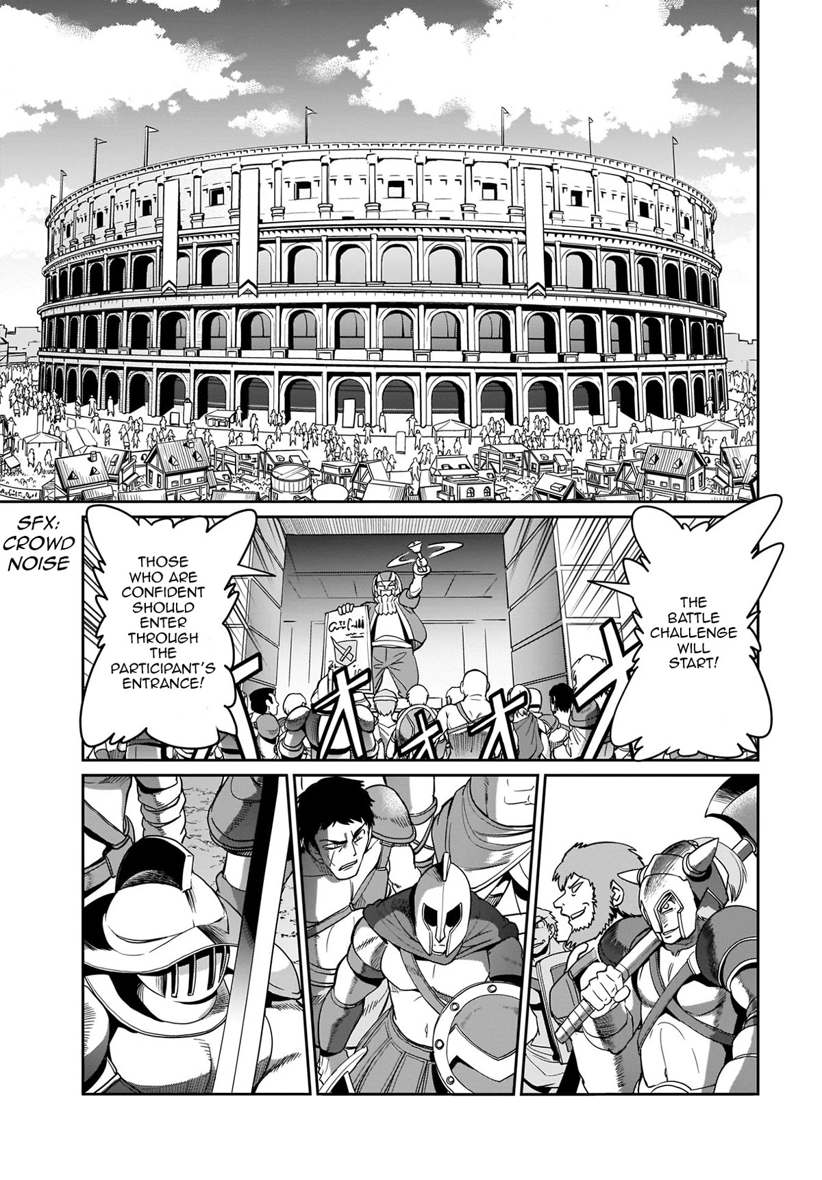 The Gunner's Life of a Middle-aged Man Summoned to Another World and Armed With a Rifle Chapter 5 page 18 - Chapter 5: Invitation to the Colosseum