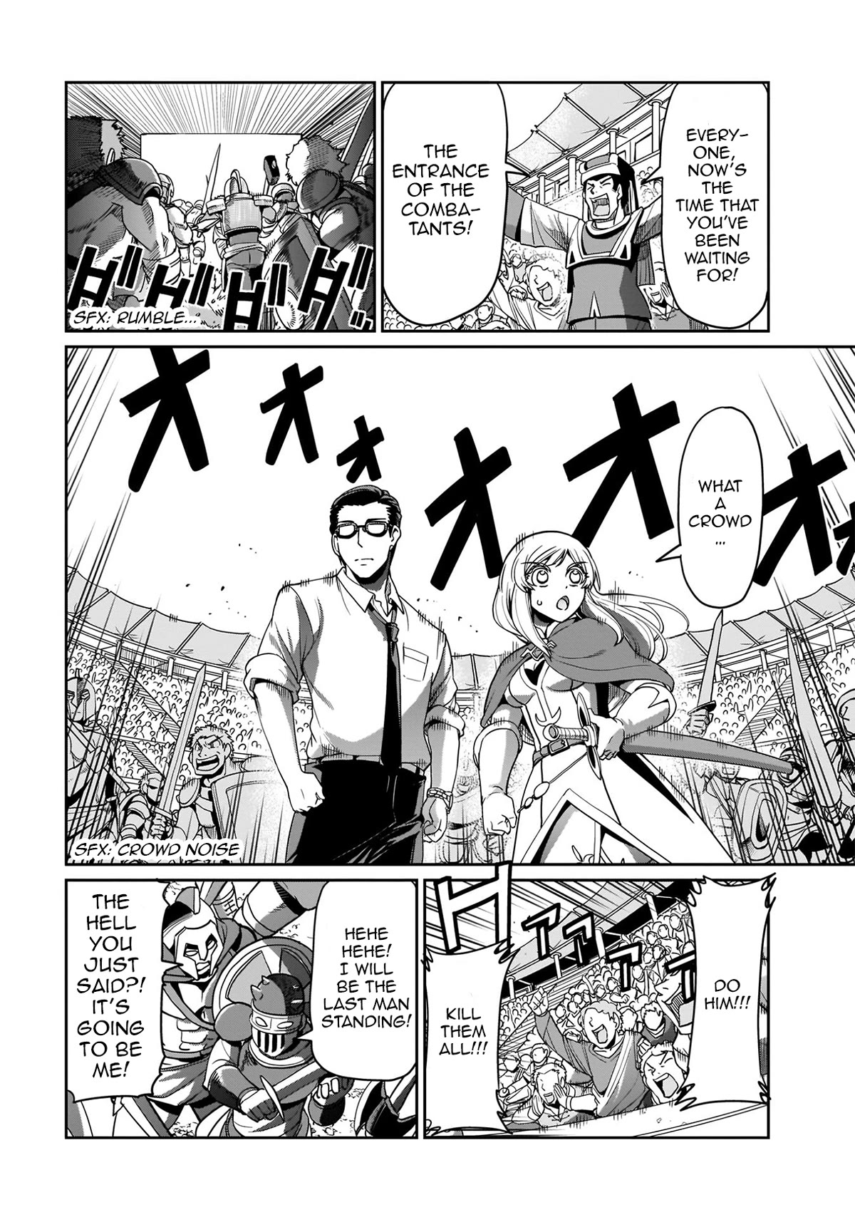 The Gunner's Life of a Middle-aged Man Summoned to Another World and Armed With a Rifle Chapter 5 page 19 - Chapter 5: Invitation to the Colosseum