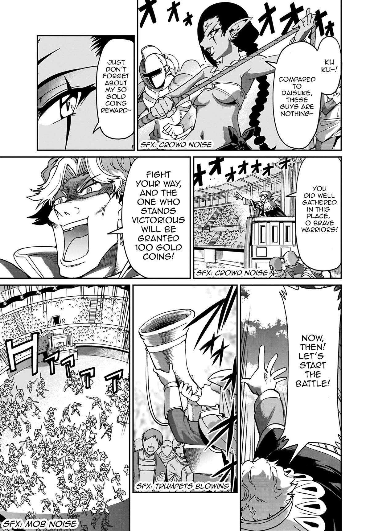 The Gunner's Life of a Middle-aged Man Summoned to Another World and Armed With a Rifle Chapter 5 page 20 - Chapter 5: Invitation to the Colosseum