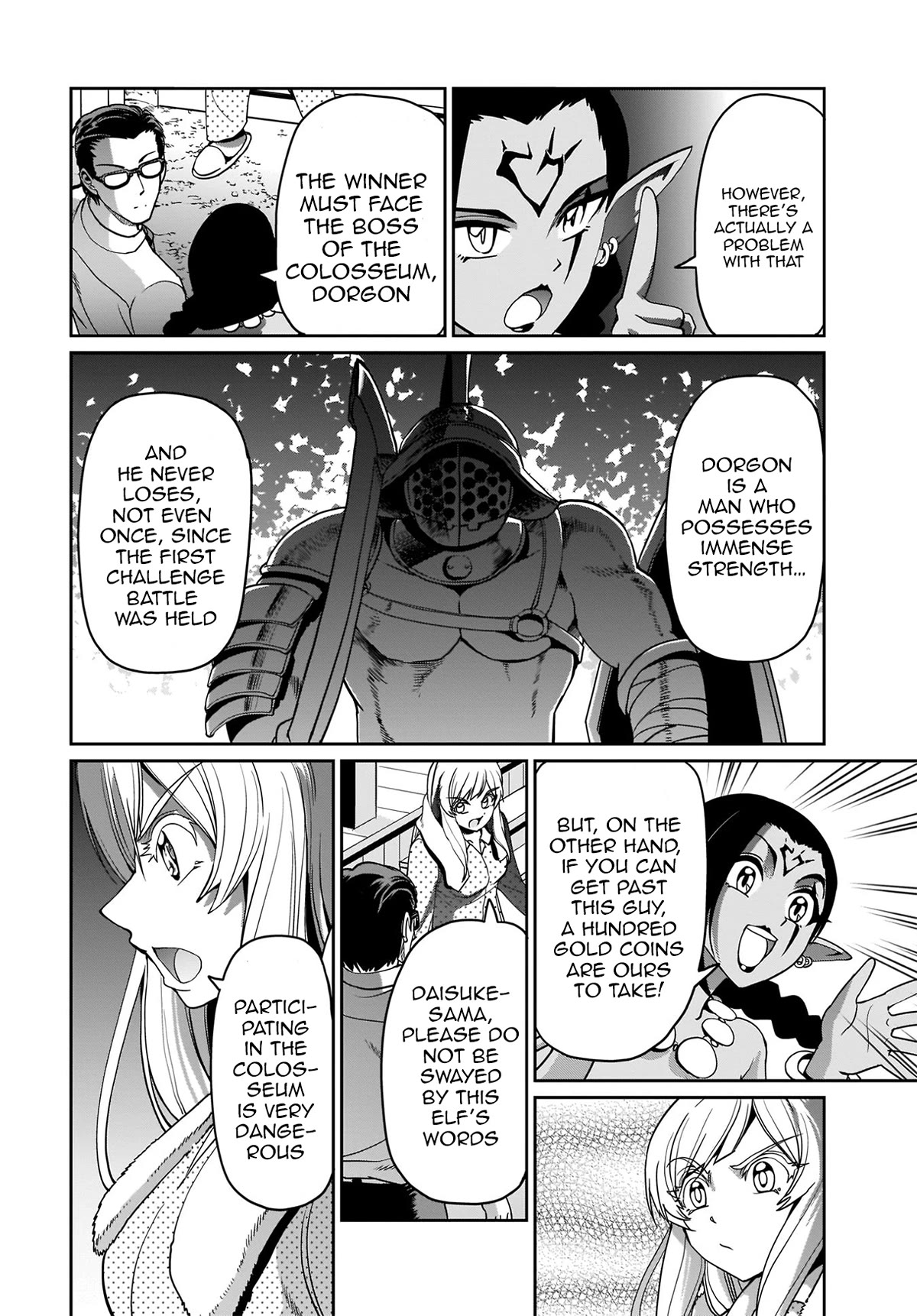 The Gunner's Life of a Middle-aged Man Summoned to Another World and Armed With a Rifle Chapter 5 page 5 - Chapter 5: Invitation to the Colosseum