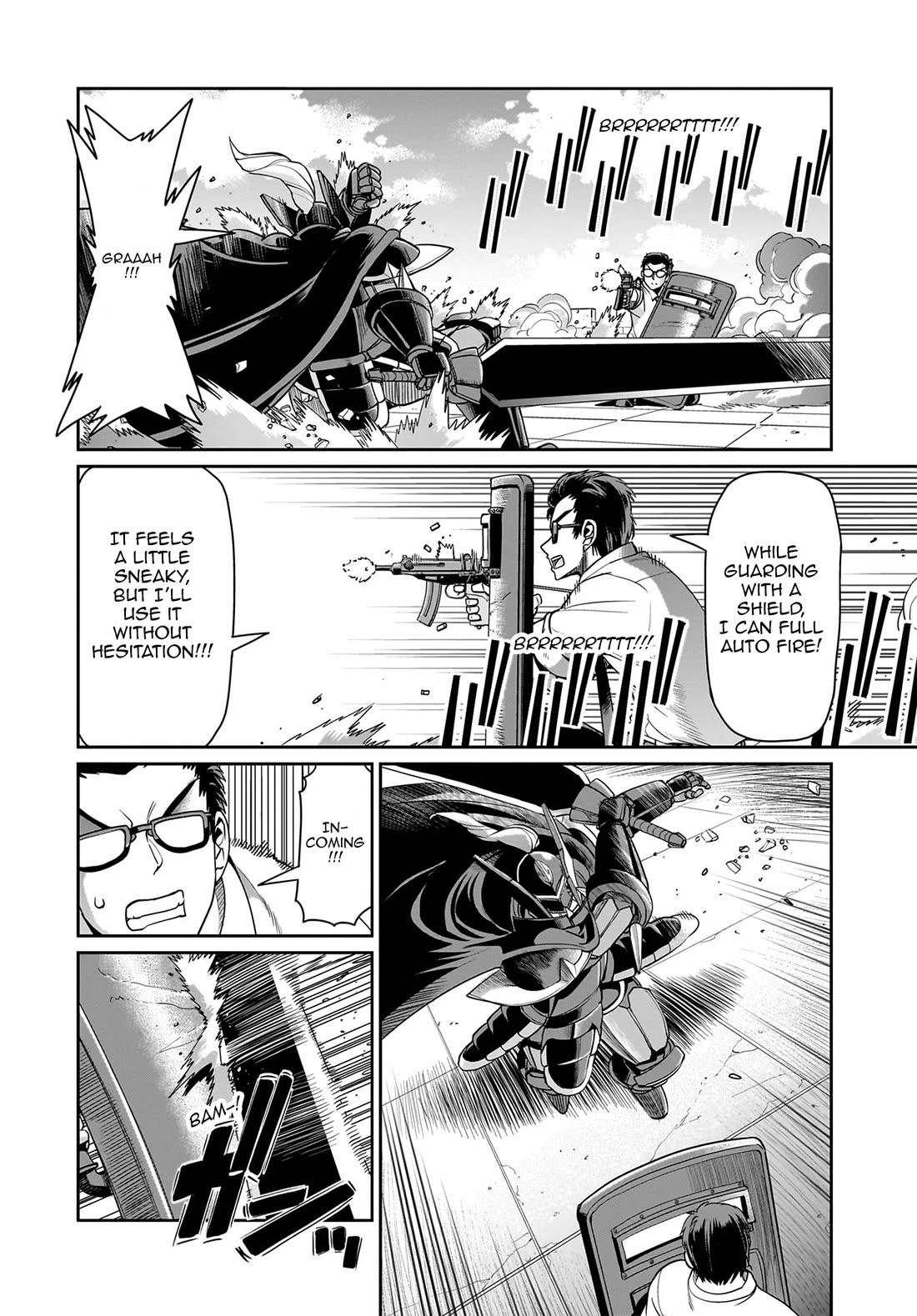 The Gunner's Life of a Middle-aged Man Summoned to Another World and Armed With a Rifle Chapter 50 page 11 - Chapter 50: 50/50 Battle