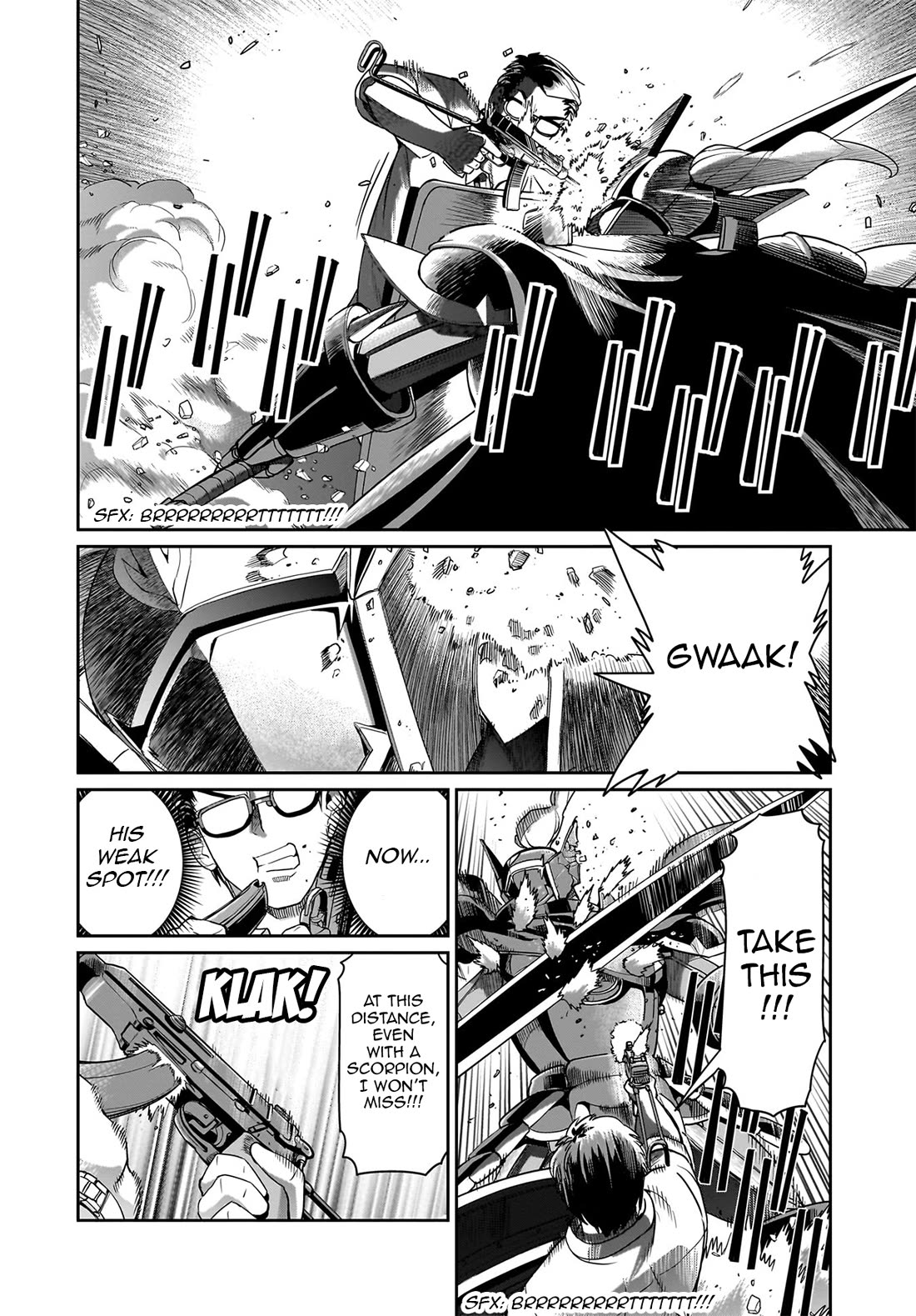 The Gunner's Life of a Middle-aged Man Summoned to Another World and Armed With a Rifle Chapter 50 page 13 - Chapter 50: 50/50 Battle