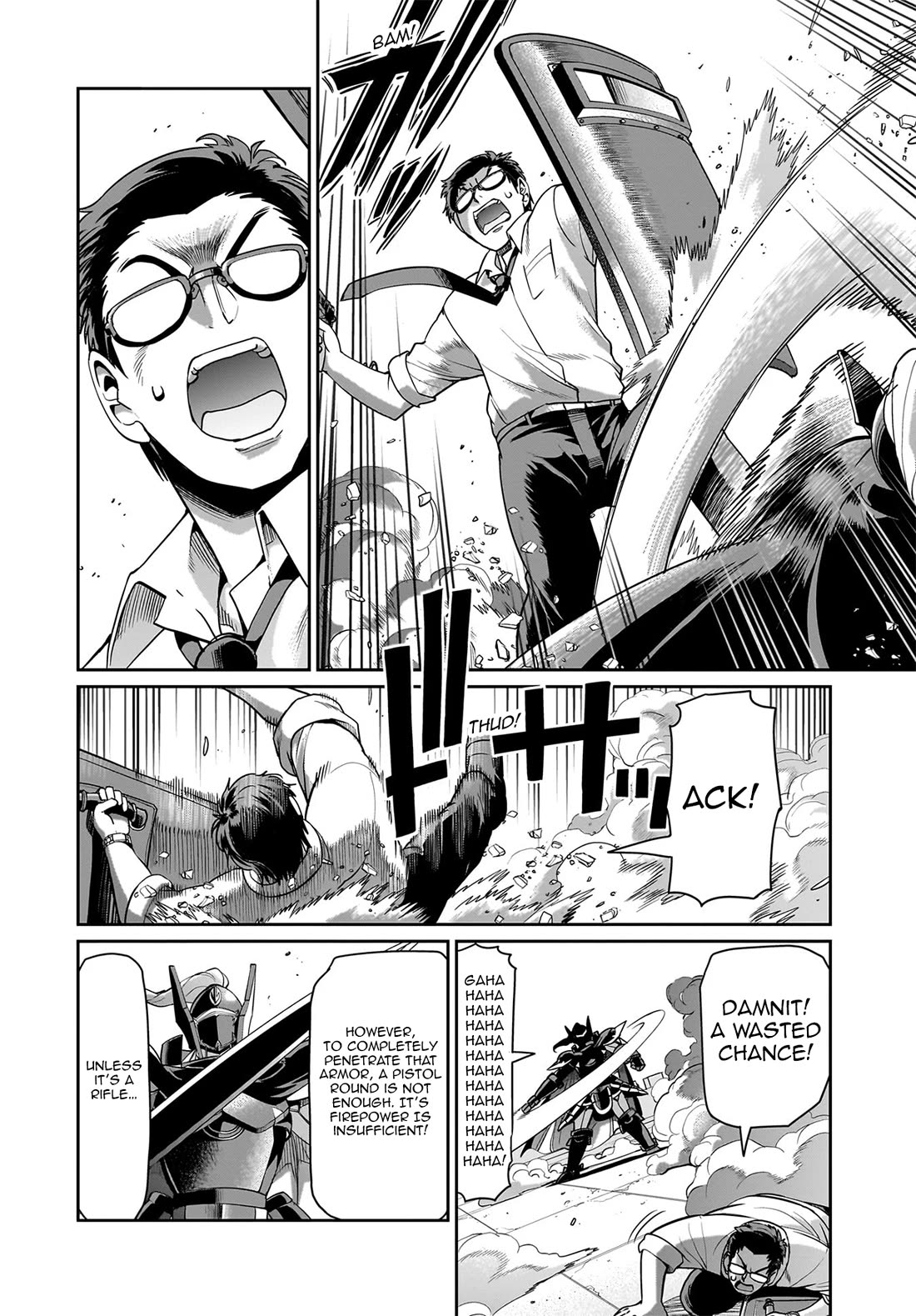The Gunner's Life of a Middle-aged Man Summoned to Another World and Armed With a Rifle Chapter 50 page 15 - Chapter 50: 50/50 Battle