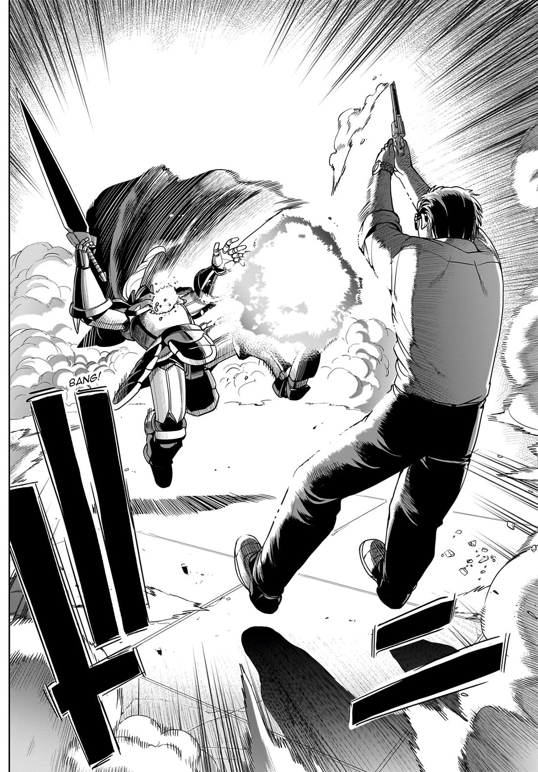 The Gunner's Life of a Middle-aged Man Summoned to Another World and Armed With a Rifle Chapter 50 page 19 - Chapter 50: 50/50 Battle