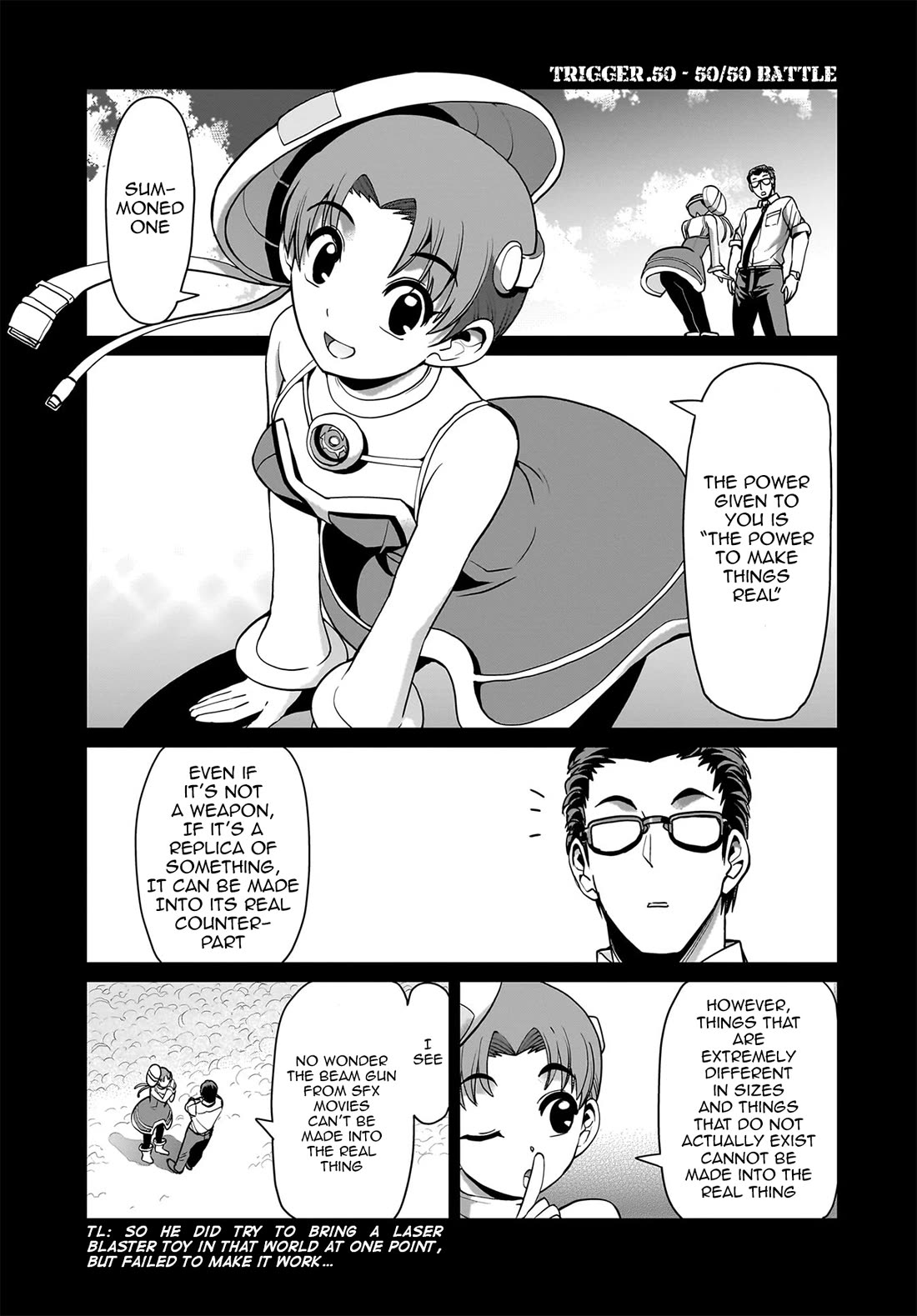 The Gunner's Life of a Middle-aged Man Summoned to Another World and Armed With a Rifle Chapter 50 page 2 - Chapter 50: 50/50 Battle