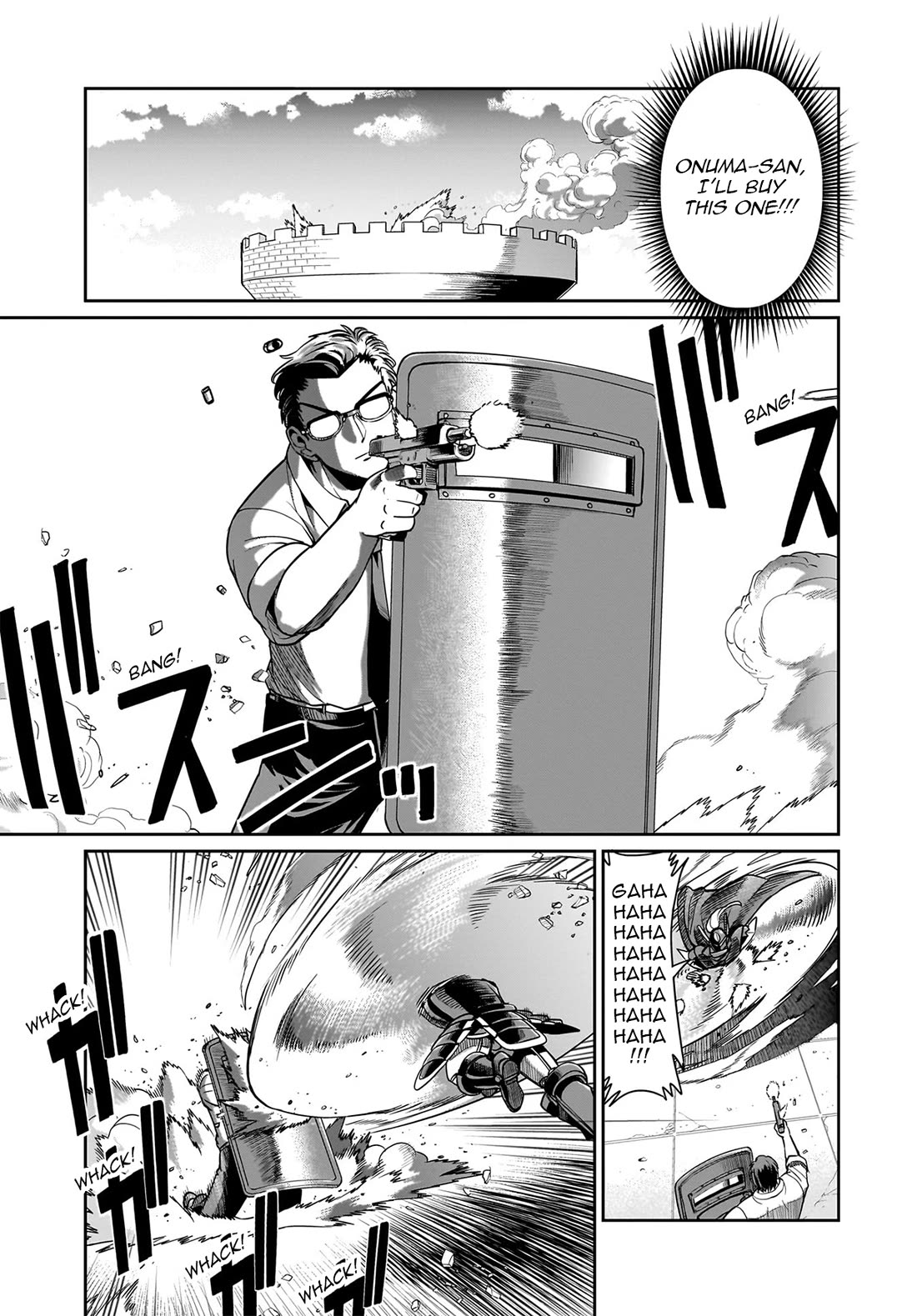 The Gunner's Life of a Middle-aged Man Summoned to Another World and Armed With a Rifle Chapter 50 page 6 - Chapter 50: 50/50 Battle