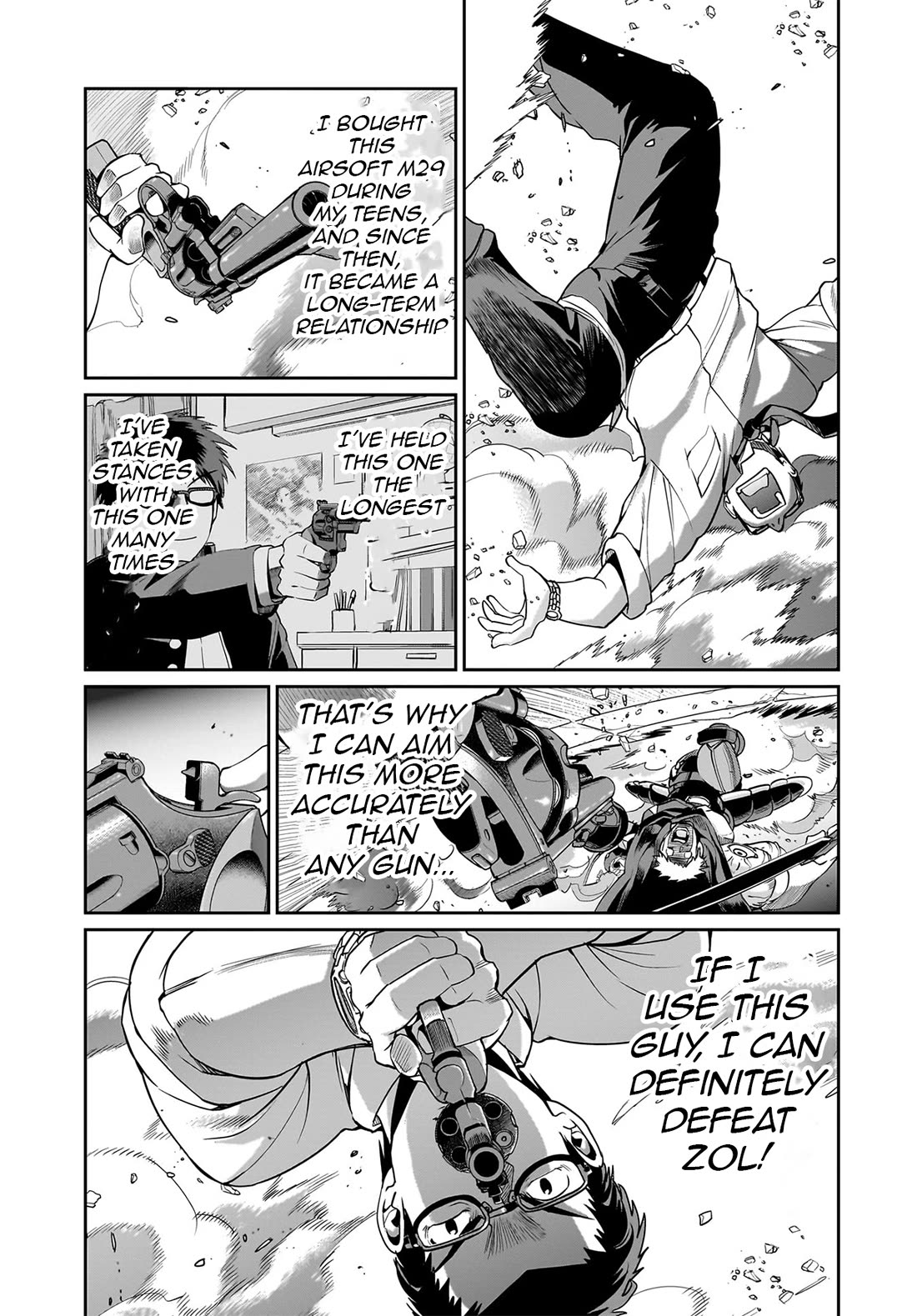 The Gunner's Life of a Middle-aged Man Summoned to Another World and Armed With a Rifle Chapter 51 page 16 - Chapter 51: .44 Magnum
